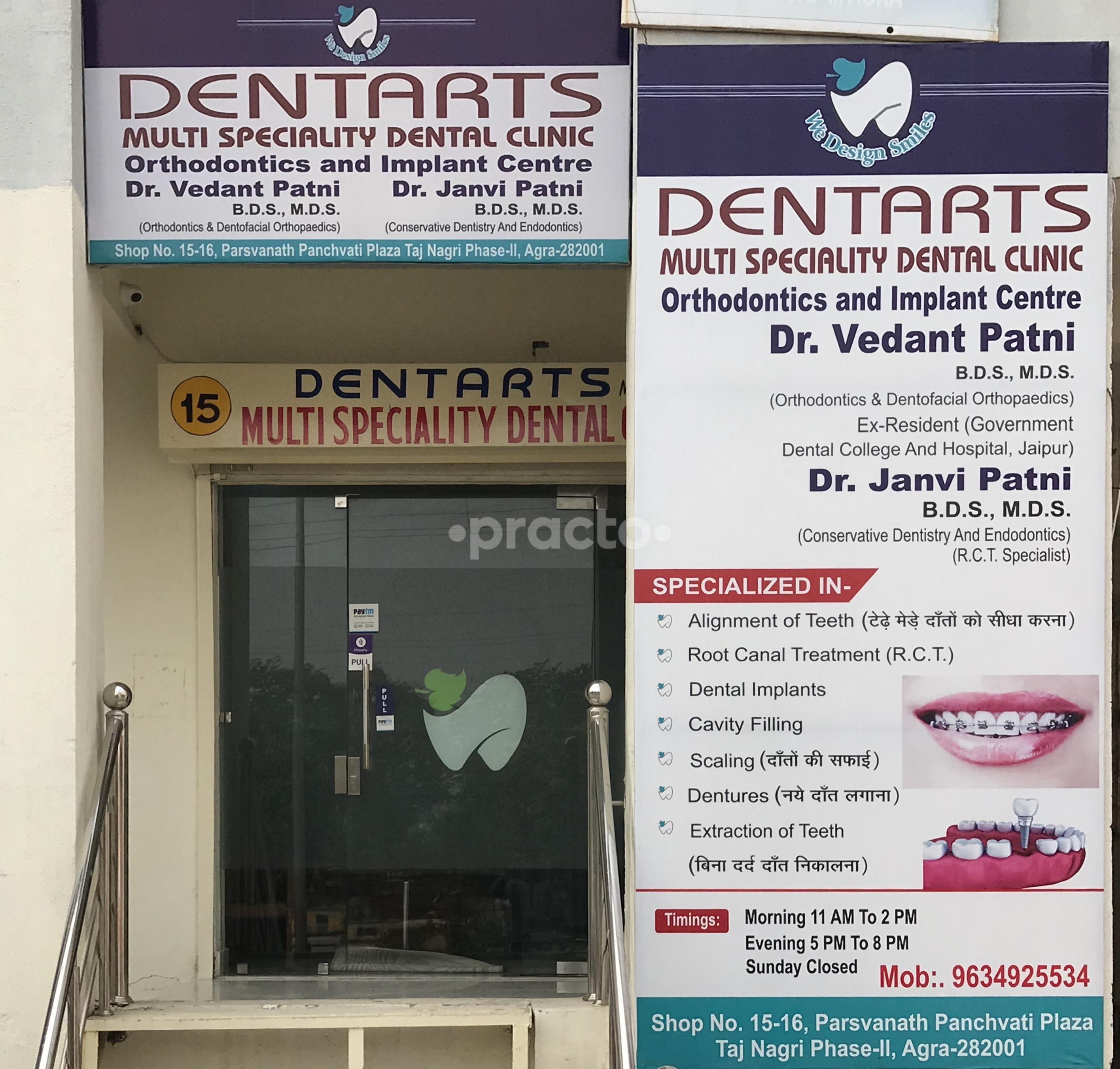 Dentarts Multispeciality Dental Clinic Shaheed Nagar Agra