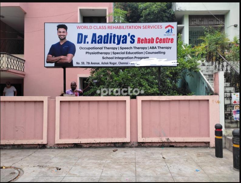 Outside Area at Dr. Aaditya's Rehab Centre Ashok Nagar Chennai
