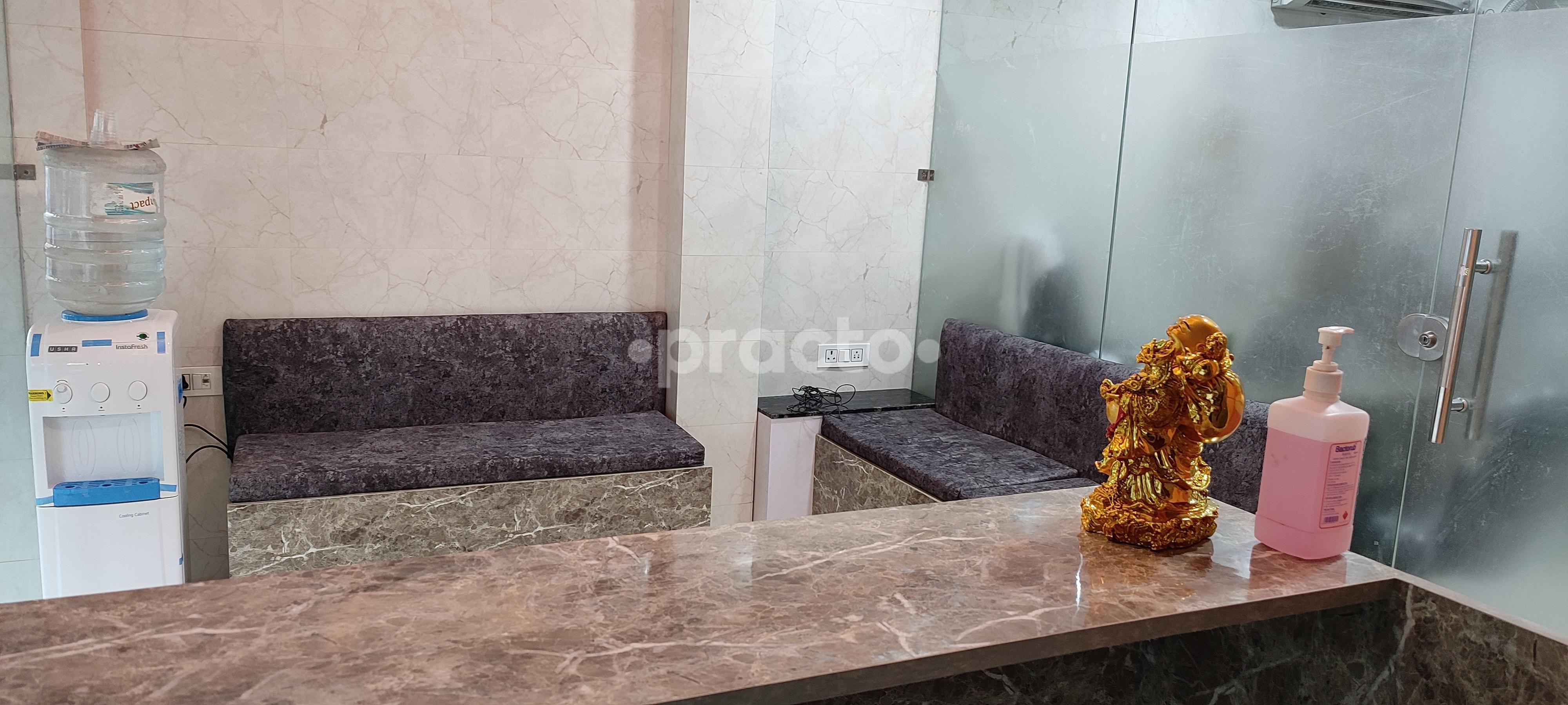Waiting Area at SK Dental Care Rohini Sector 8 Delhi