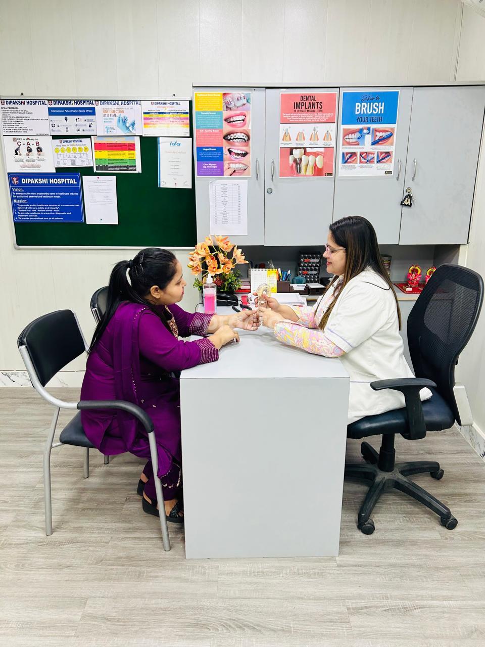 Consultation Room at Innovatory Dental And Aesthetic Centre Sector 33 Noida