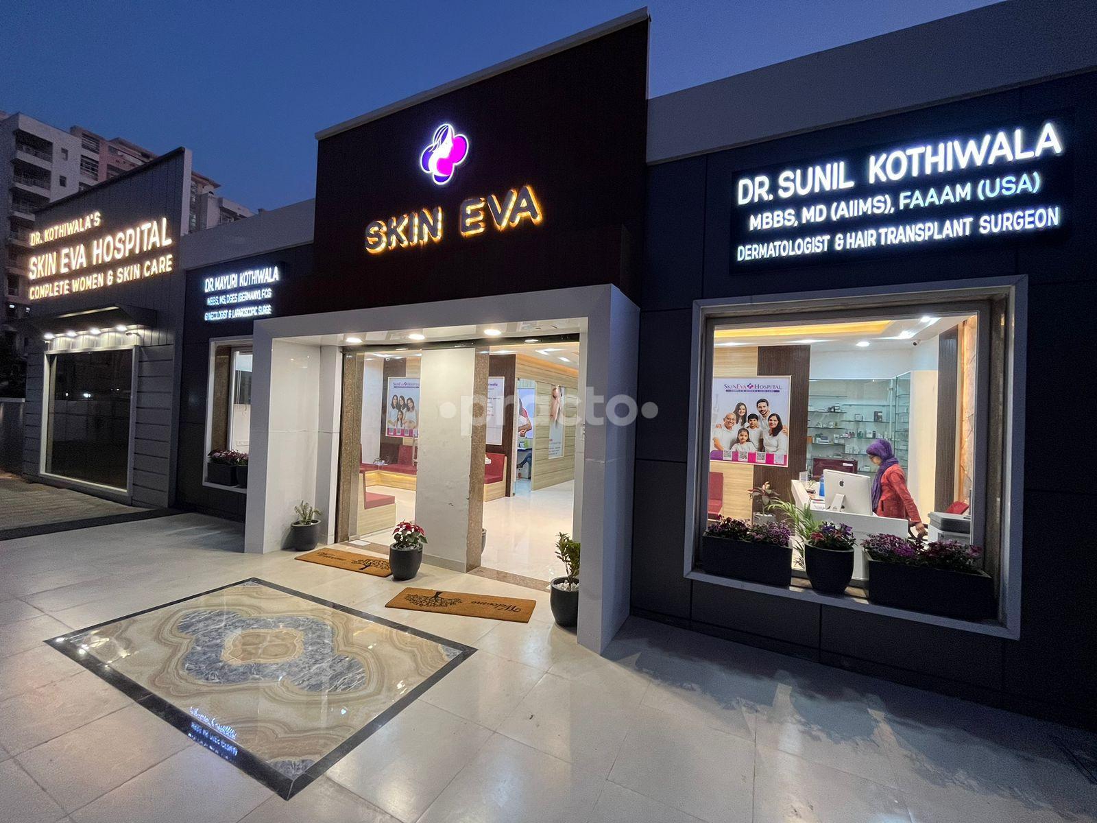 Outside Area at Skin Eva Clinic Jagatpura Jaipur