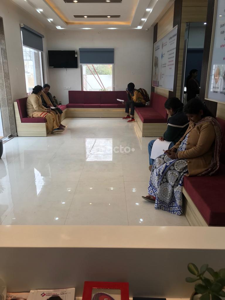 Waiting Area at Skin Eva Clinic Jagatpura Jaipur