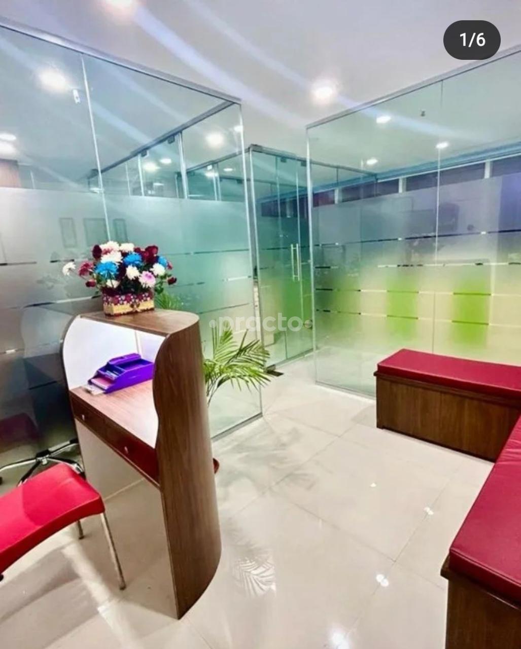 Reception Area at Dr Charu Girotra's Dental Surgery Centre Kharghar Navi Mumbai