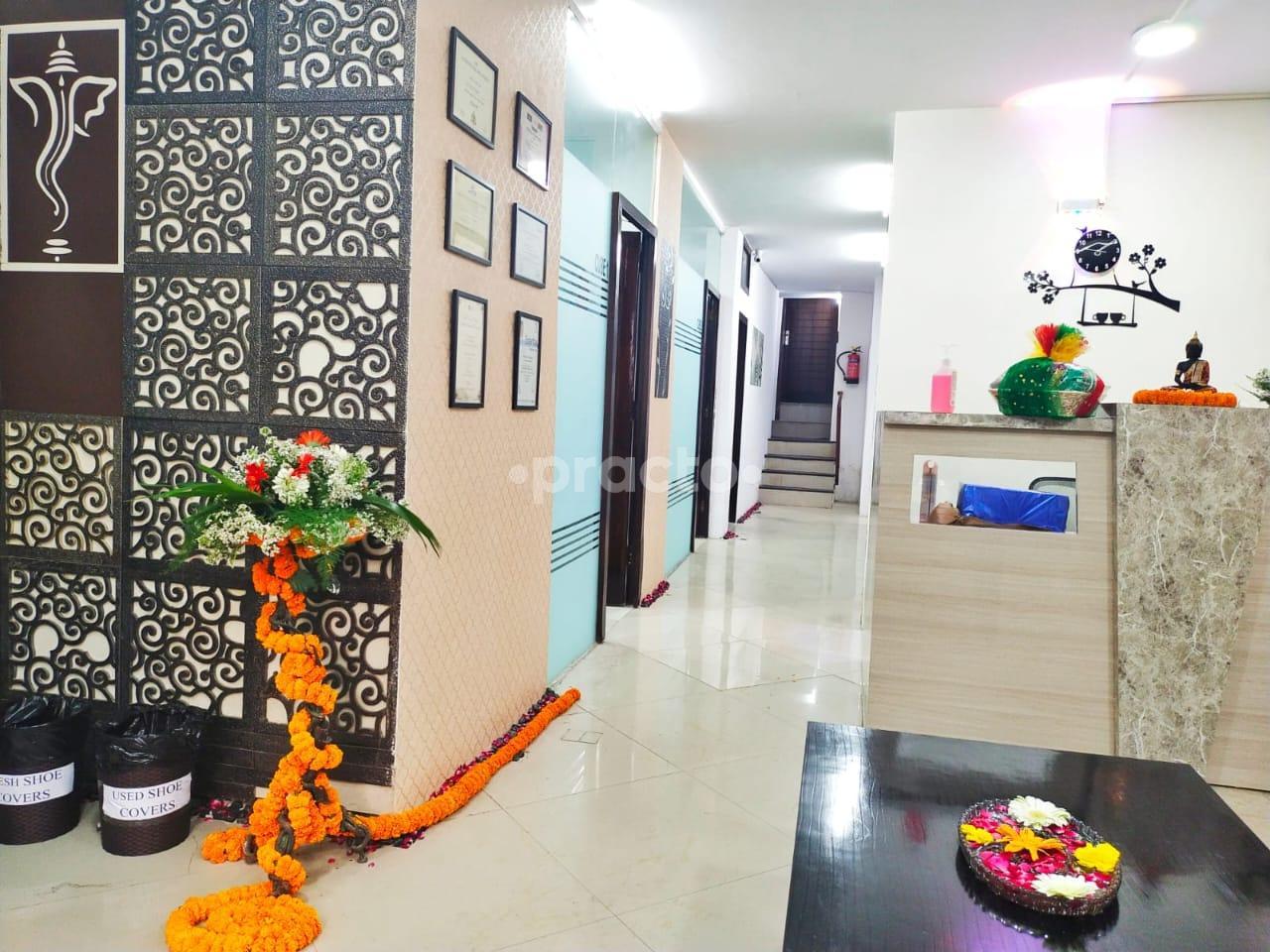 Reception Area at Dental Designs And Implant Centre Punjabi Bagh Delhi