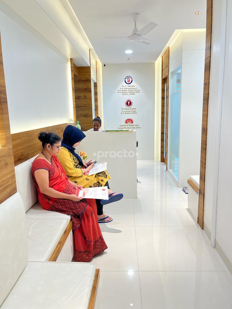 Reception Area at Dr VasuDevs Liver-Gastro & Endoscopy Centre Chembur Mumbai