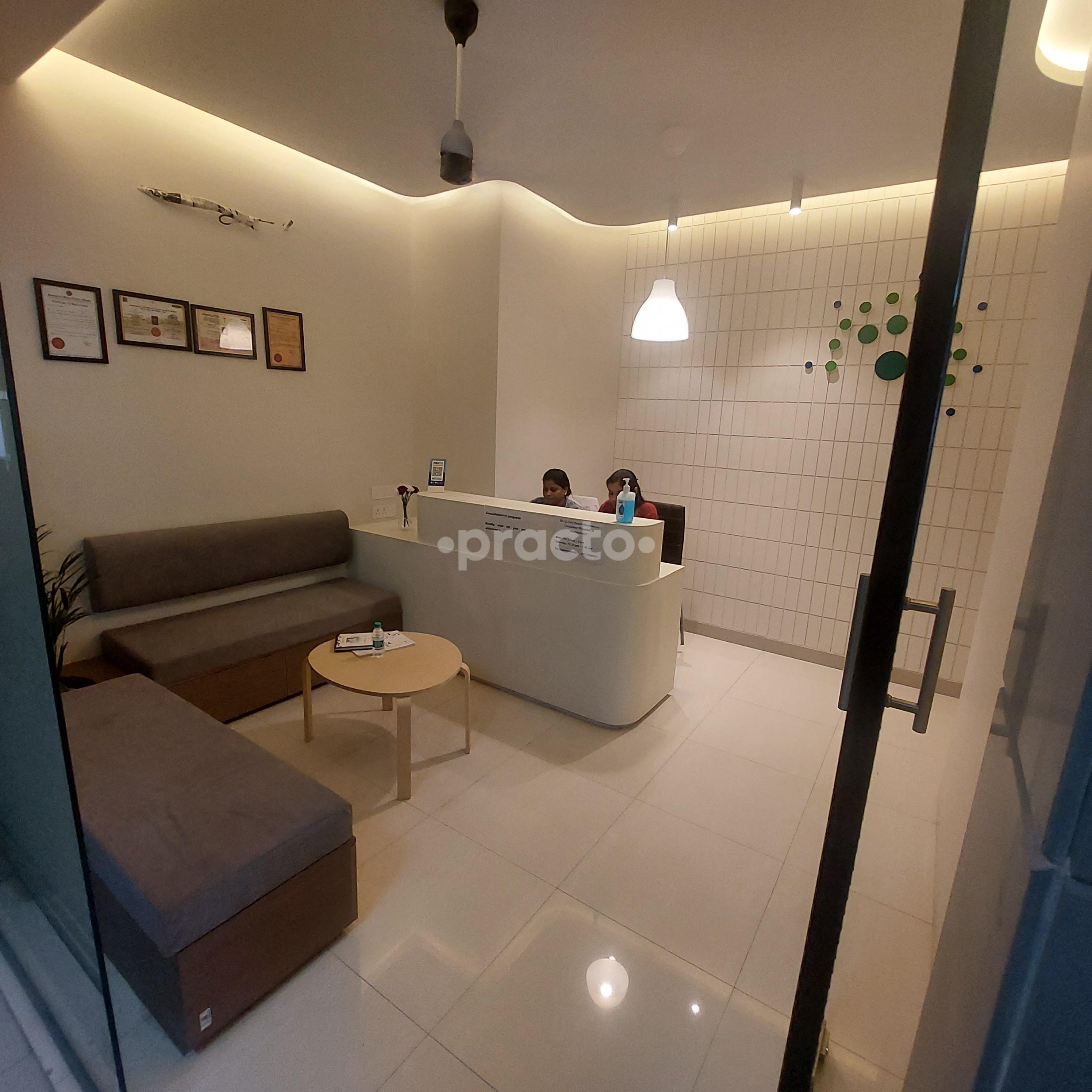 Reception Area at Livwell Clinic Wakad Pune