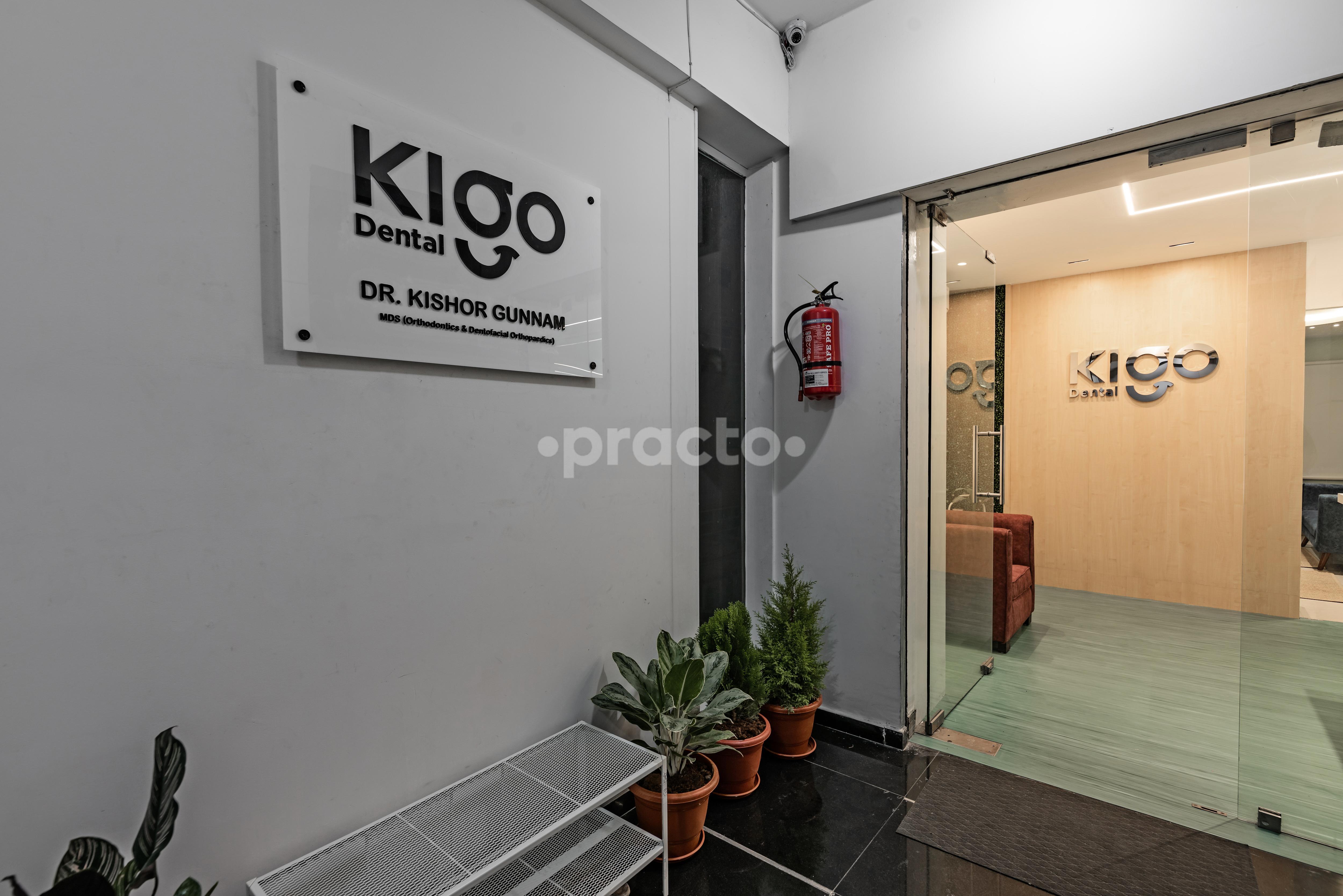 Main Entrance at Kigo Dental and TMJ Treatment Hospital Jubilee Hills Hyderabad
