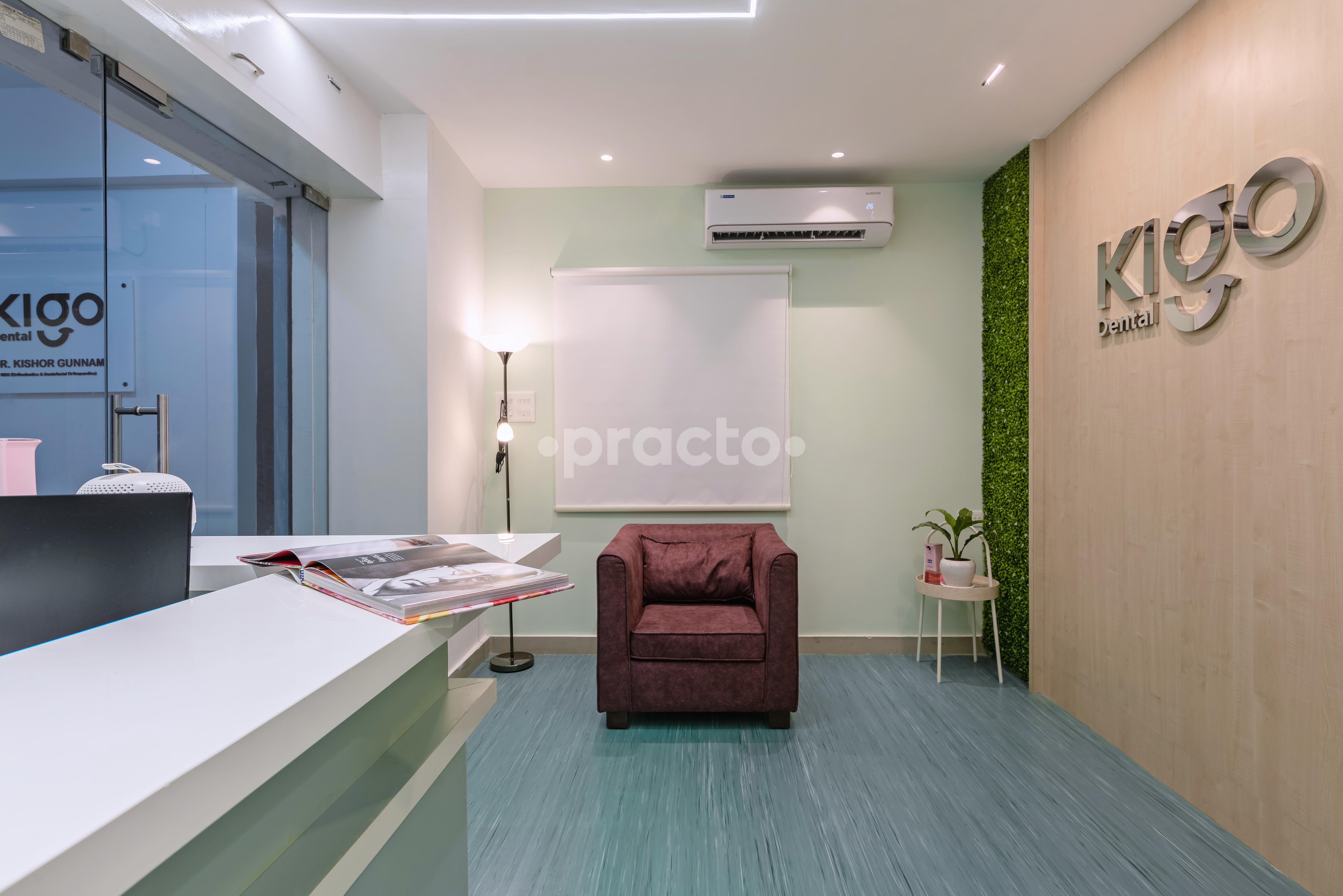 Entrance at Kigo Dental and TMJ Treatment Hospital Jubilee Hills Hyderabad