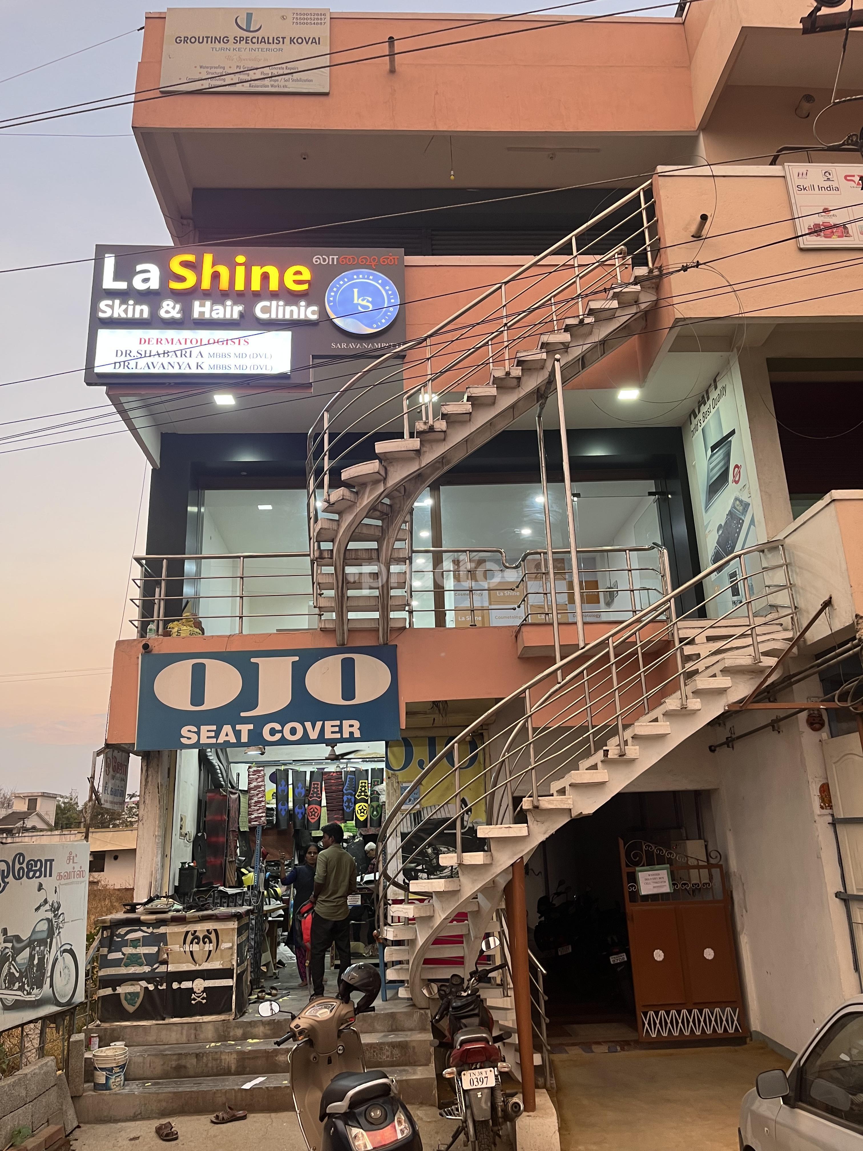 Outside Area at La Shine Skin And Hair Clinic Saravanampatti Coimbatore