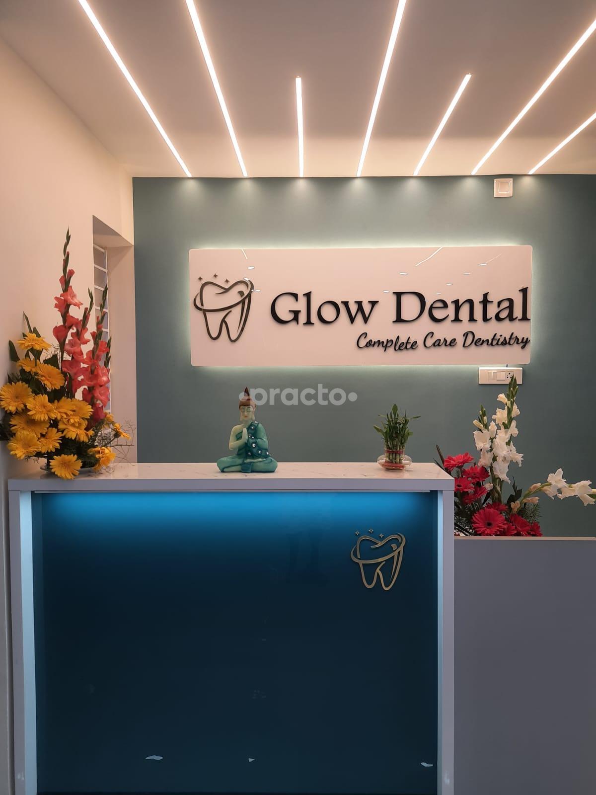 Reception Area at Glow Dental Singasandra Bangalore