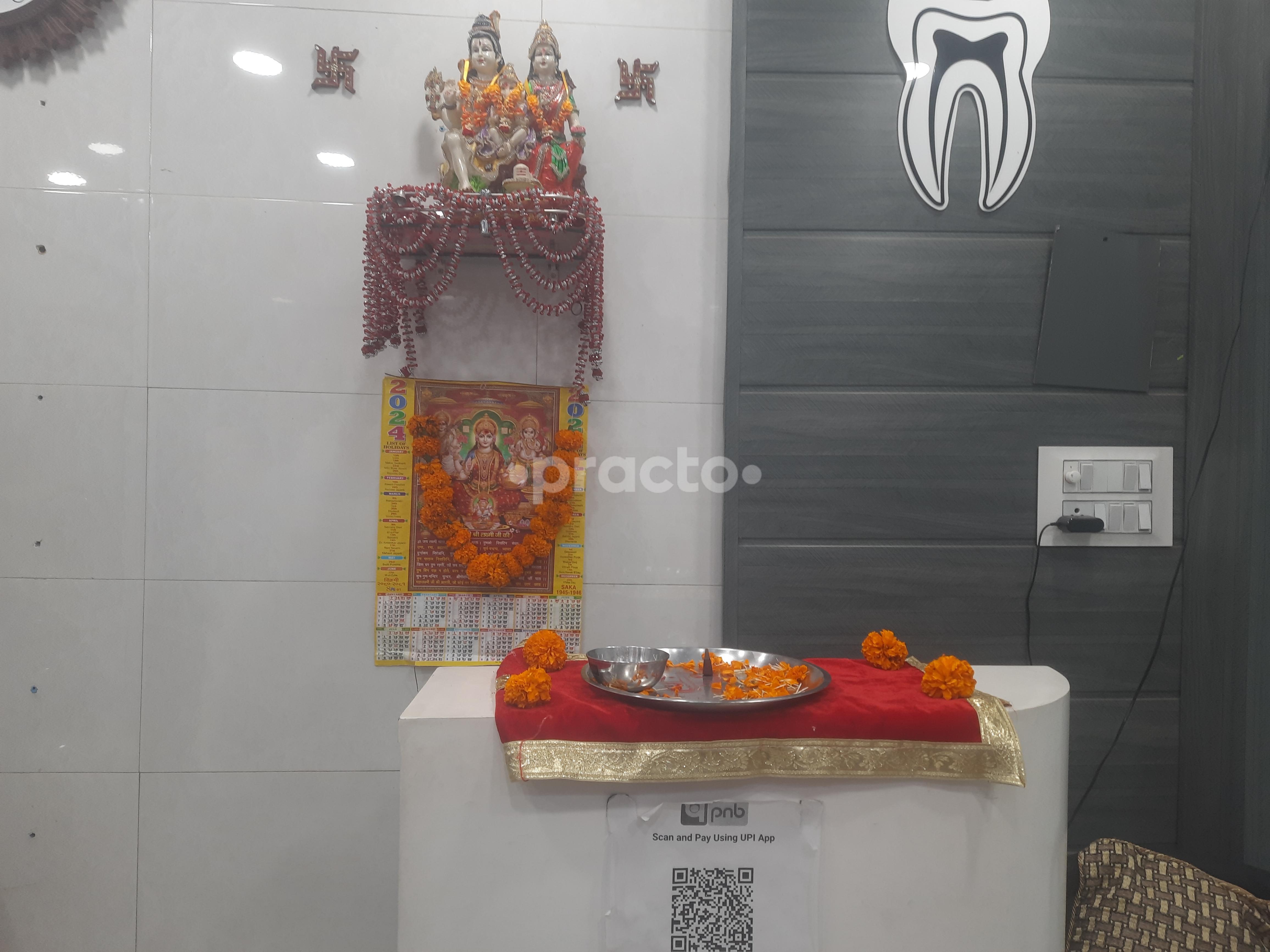 Reception Area at JDS Dental Clinic Tilak Nagar Delhi