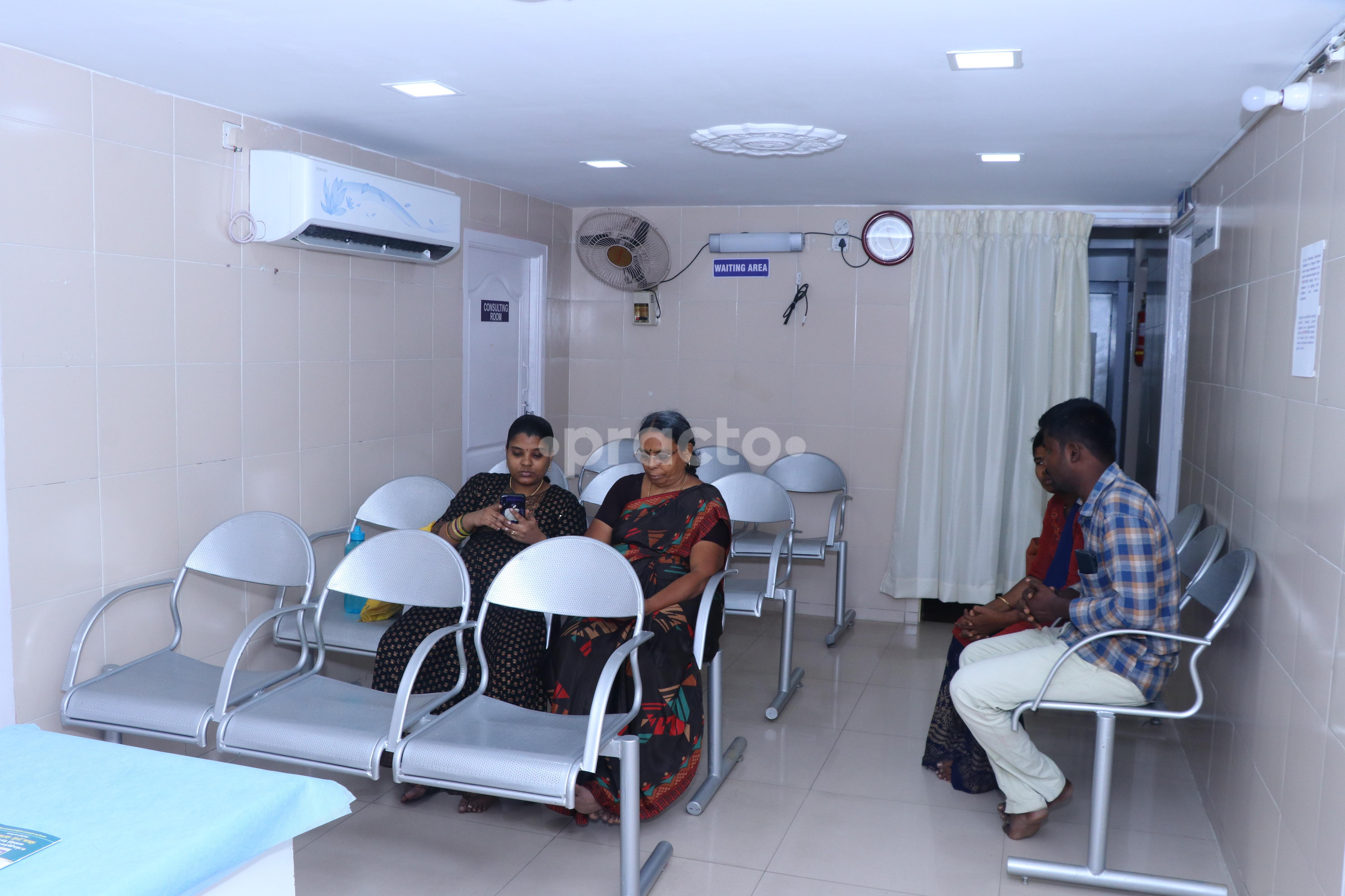Waiting Area at Nandhini - Pearl Hospital LLP Velachery Chennai
