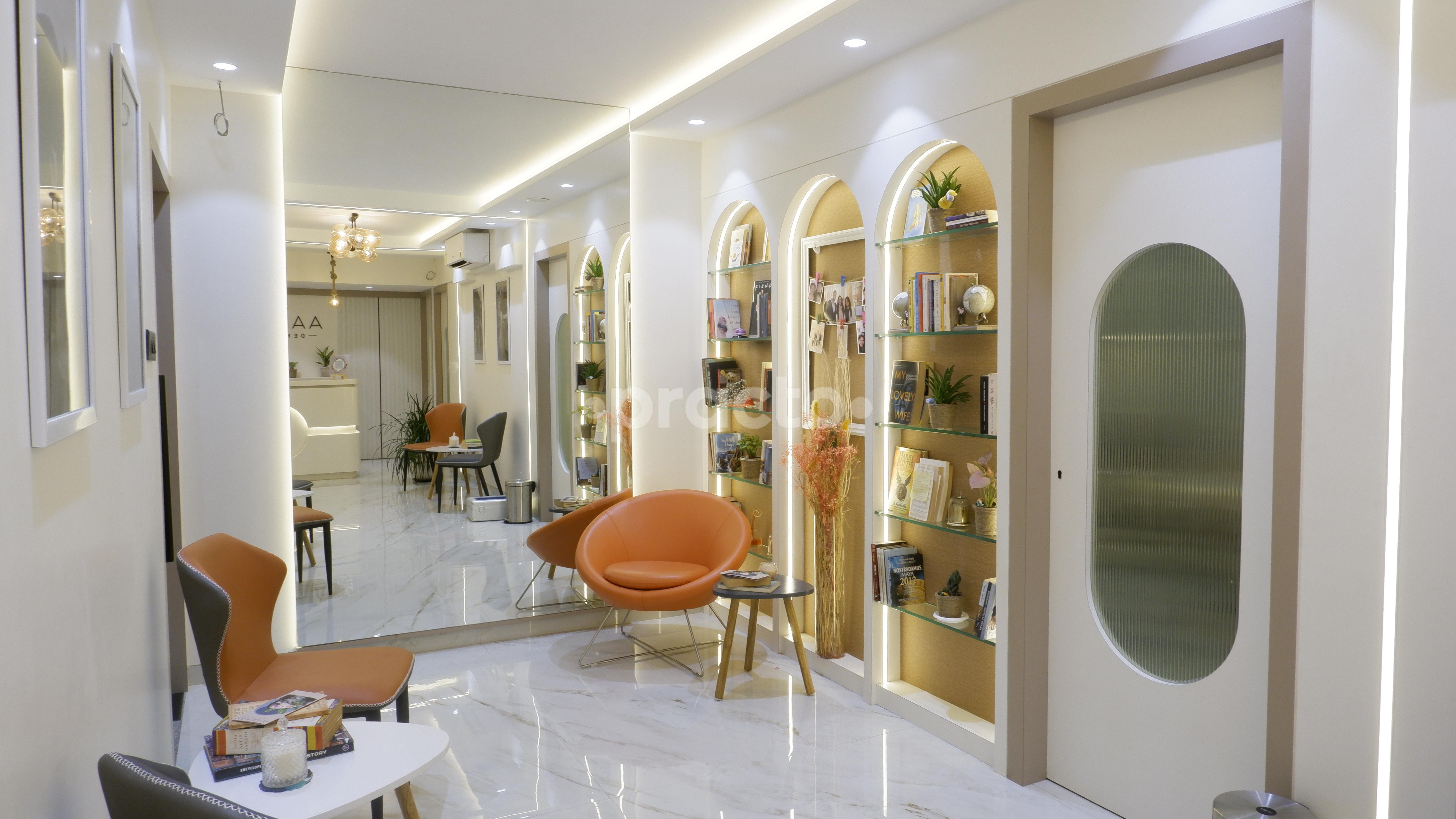 Waiting Area at Aakaar Dentistry Bandra West Mumbai