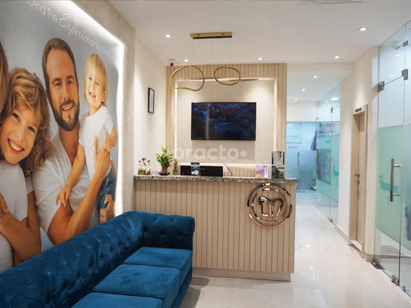 Reception Area at Ur's Toothfully Dental Clinic Park Street Kolkata