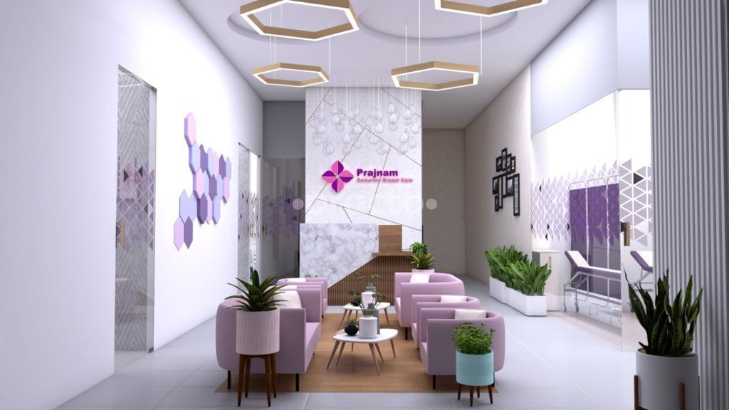 Reception Area at Prajnam Complete Breast Care Gurgaon Sector 51 Gurgaon