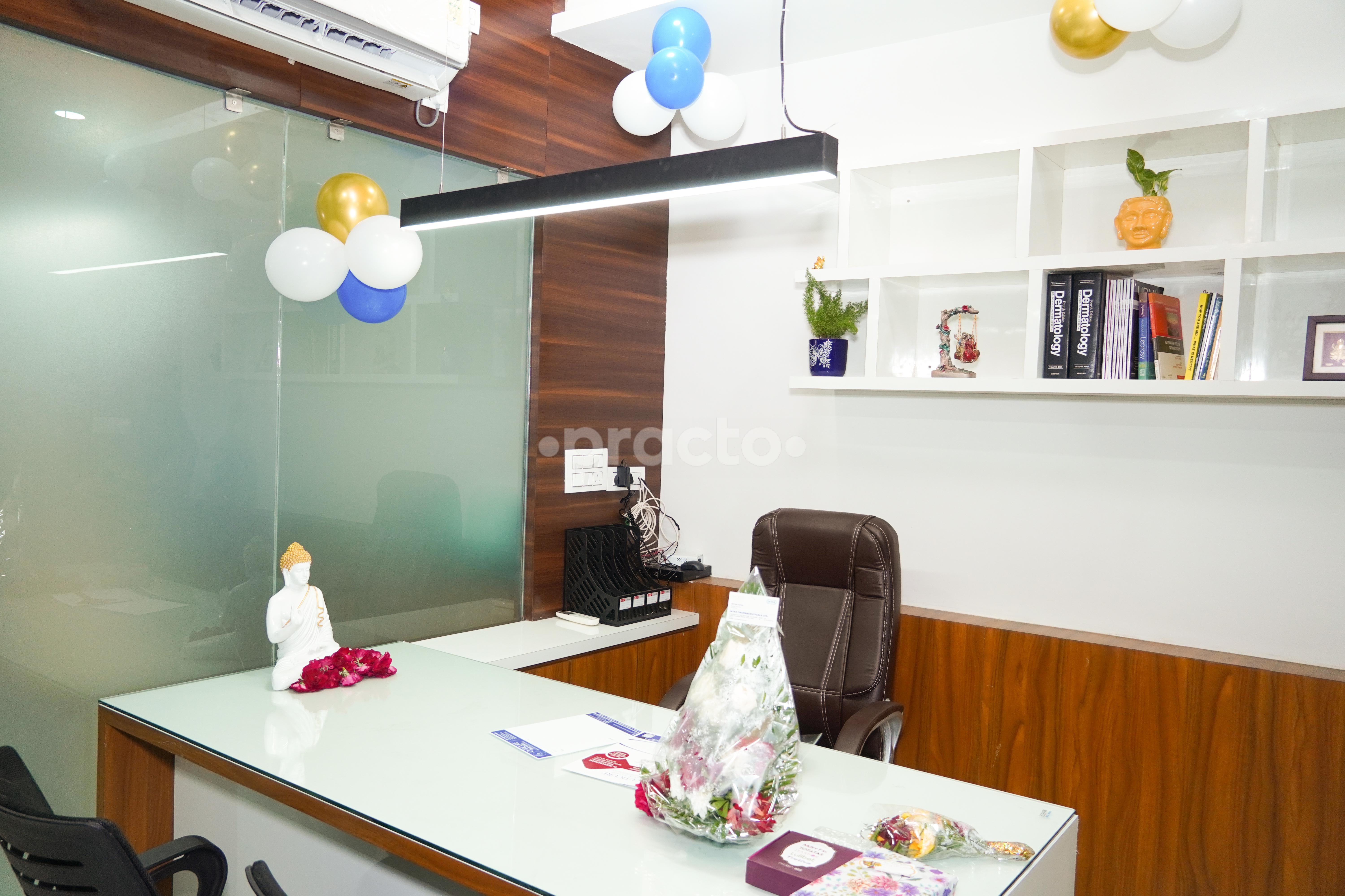 Consultation Room at Cuticure Skin Clinic Vasna Road Vadodara