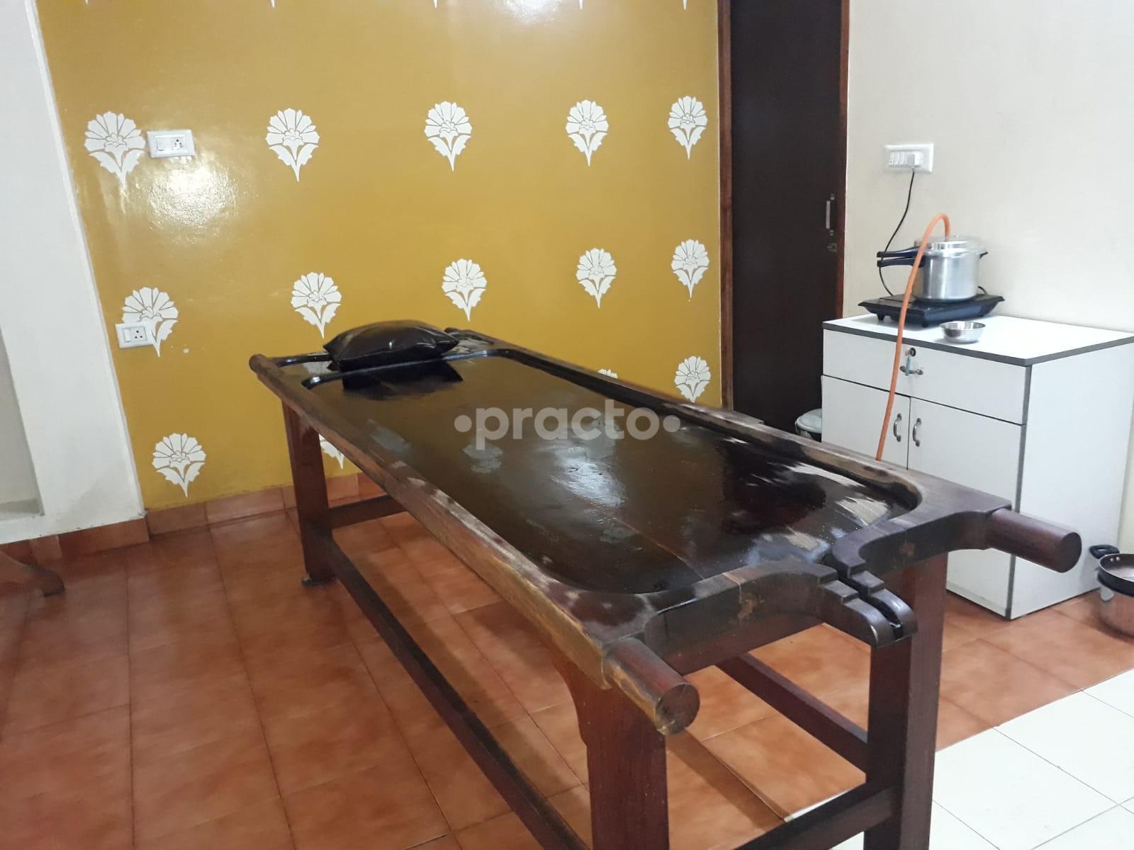 Therapy/Massage Room at GG’s Ayurveda Chikitsalaya Hebbal Bangalore