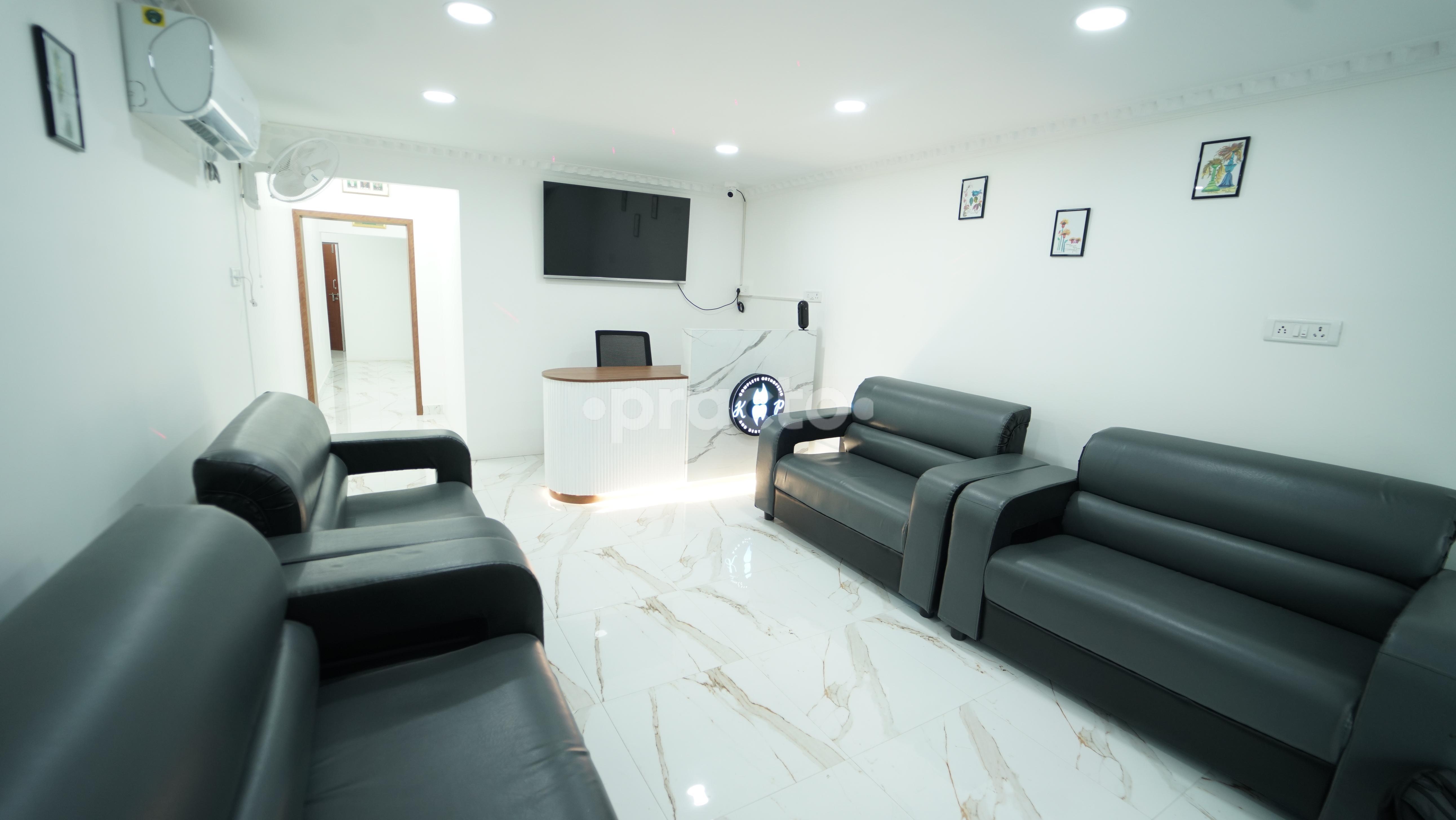 Waiting Area at KP Care Centre Anna Nagar West Chennai