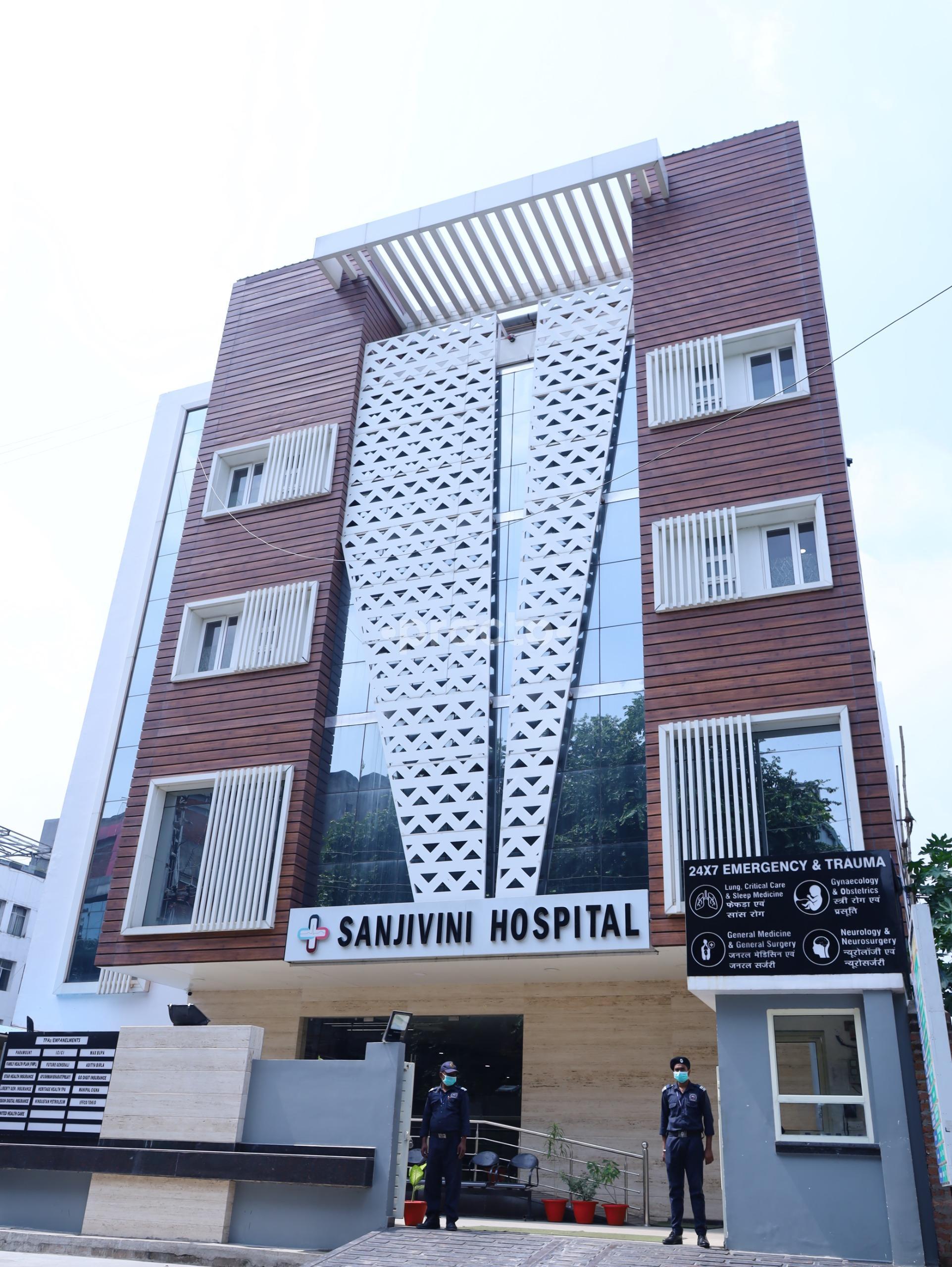 Outside Area at Sanjivini Super Speciality Hospital Gomtinagar Lucknow