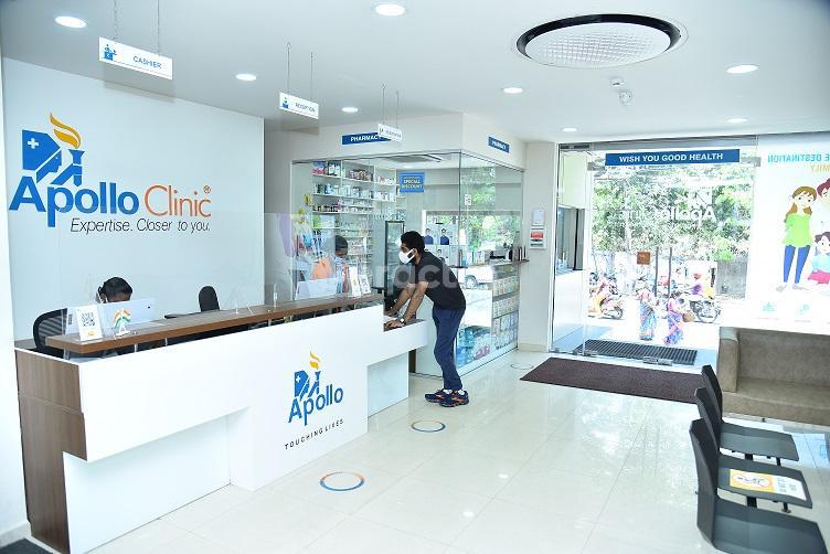 Reception Area at Apollo Clinic Tambaram Chennai