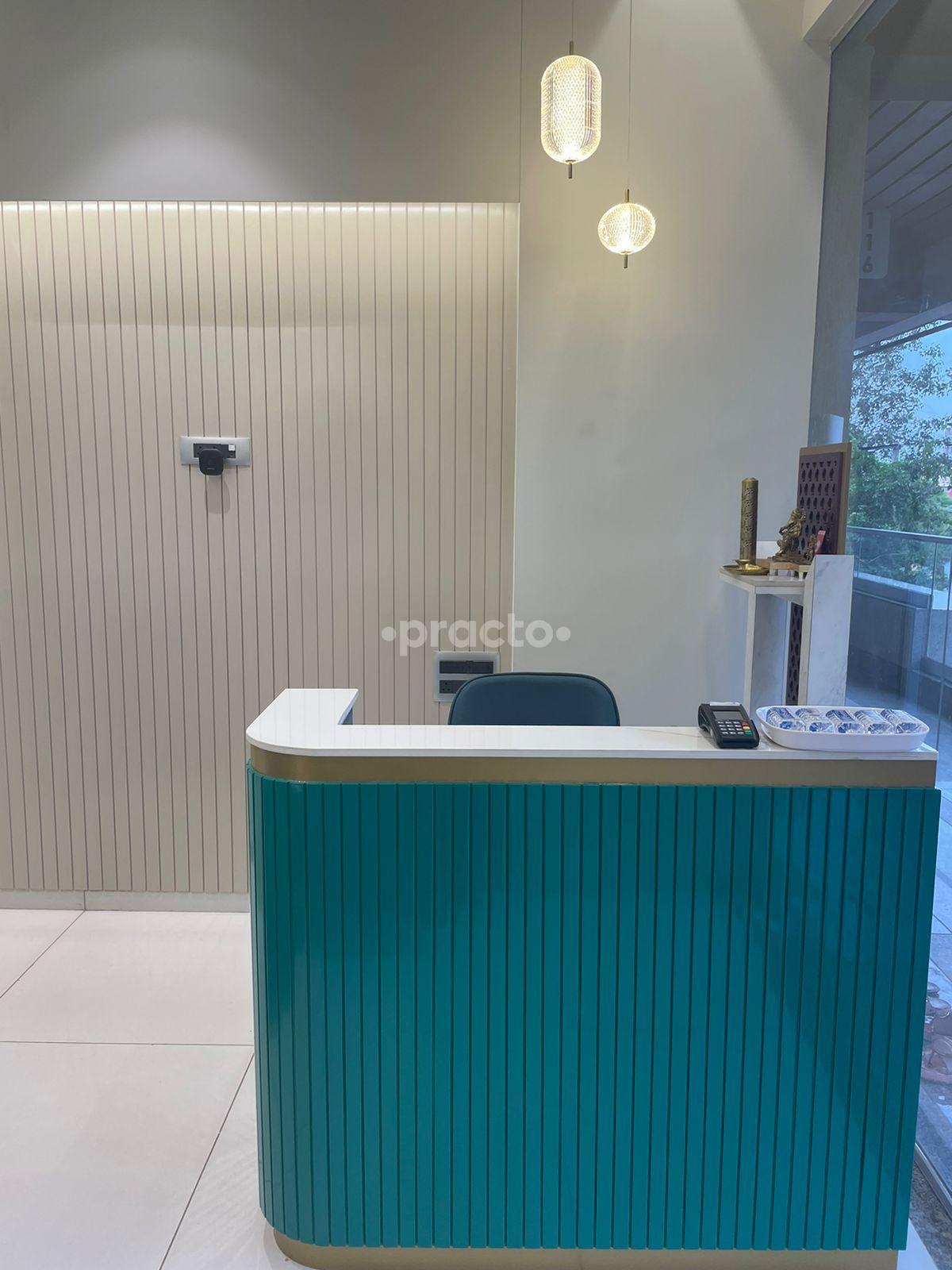 Reception Area at CitySmile Dental Studio Sola Ahmedabad