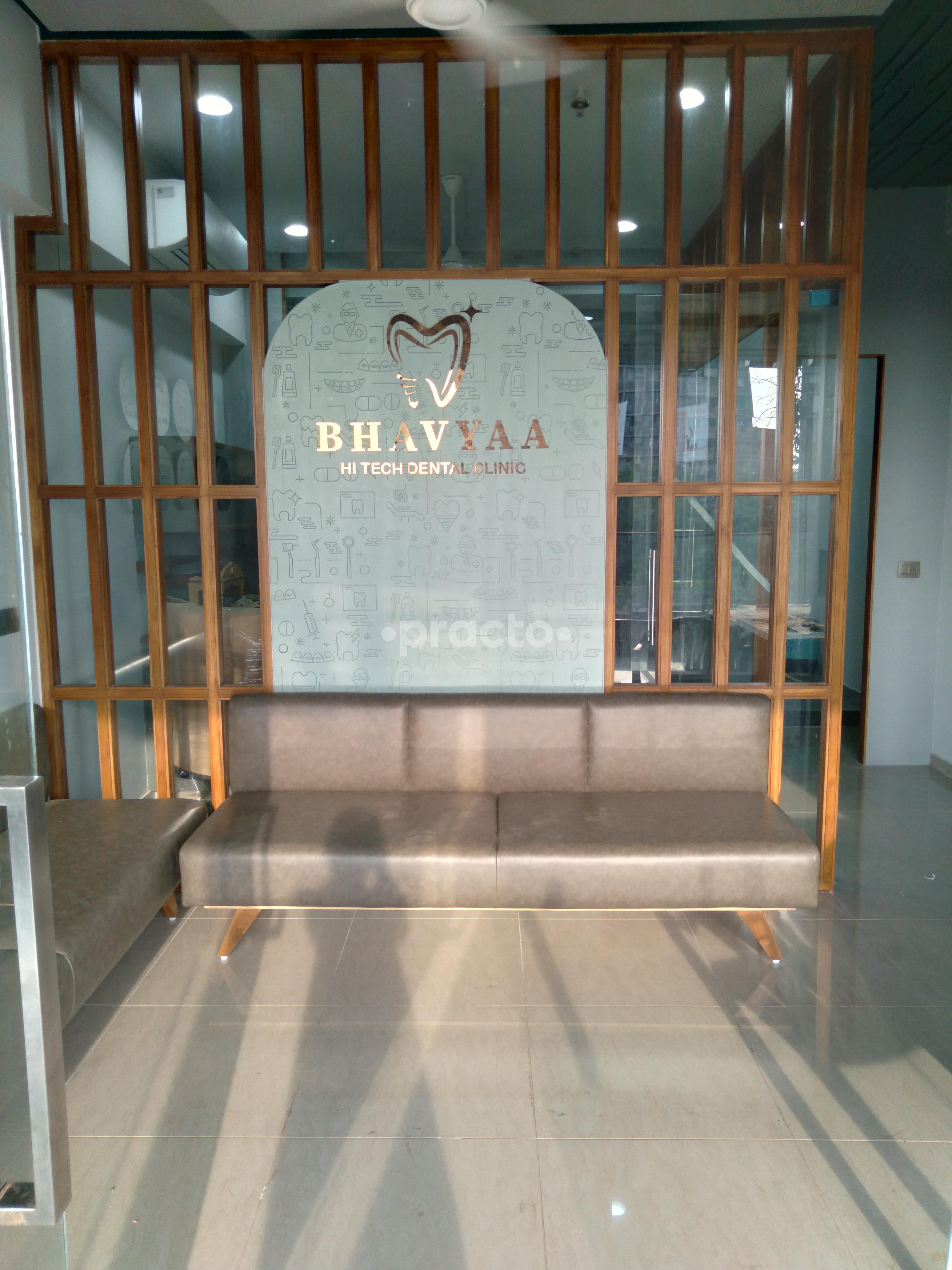Reception Area at Bhavyaa Hitech Dental Clinic  Thaltej Ahmedabad