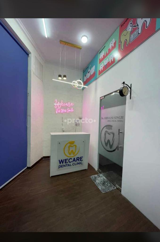 Reception Area at Wecare Dental Clinic Sector 22 Noida