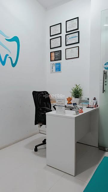 Reception Area at Dr Alistairs Dental Clinic Wanowrie Pune