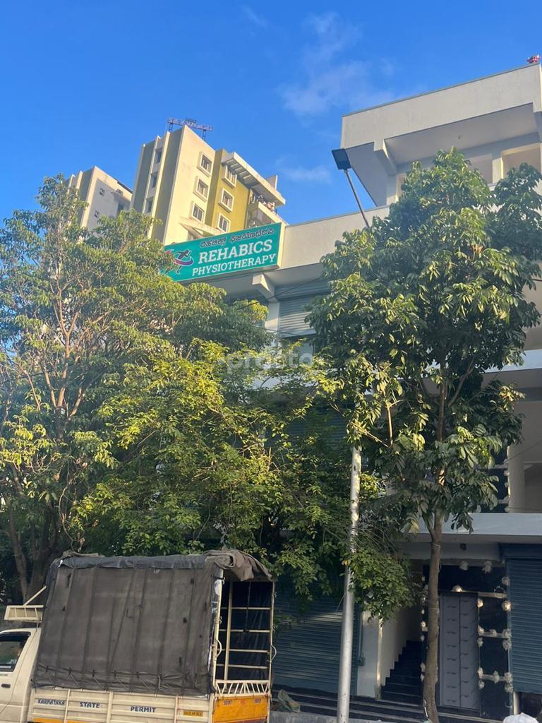 Establishment board at REHABICS PHYSIOTHERAPY Kudlu Bangalore