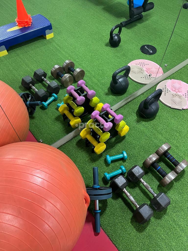 Equipment Area at REHABICS PHYSIOTHERAPY Kudlu Bangalore