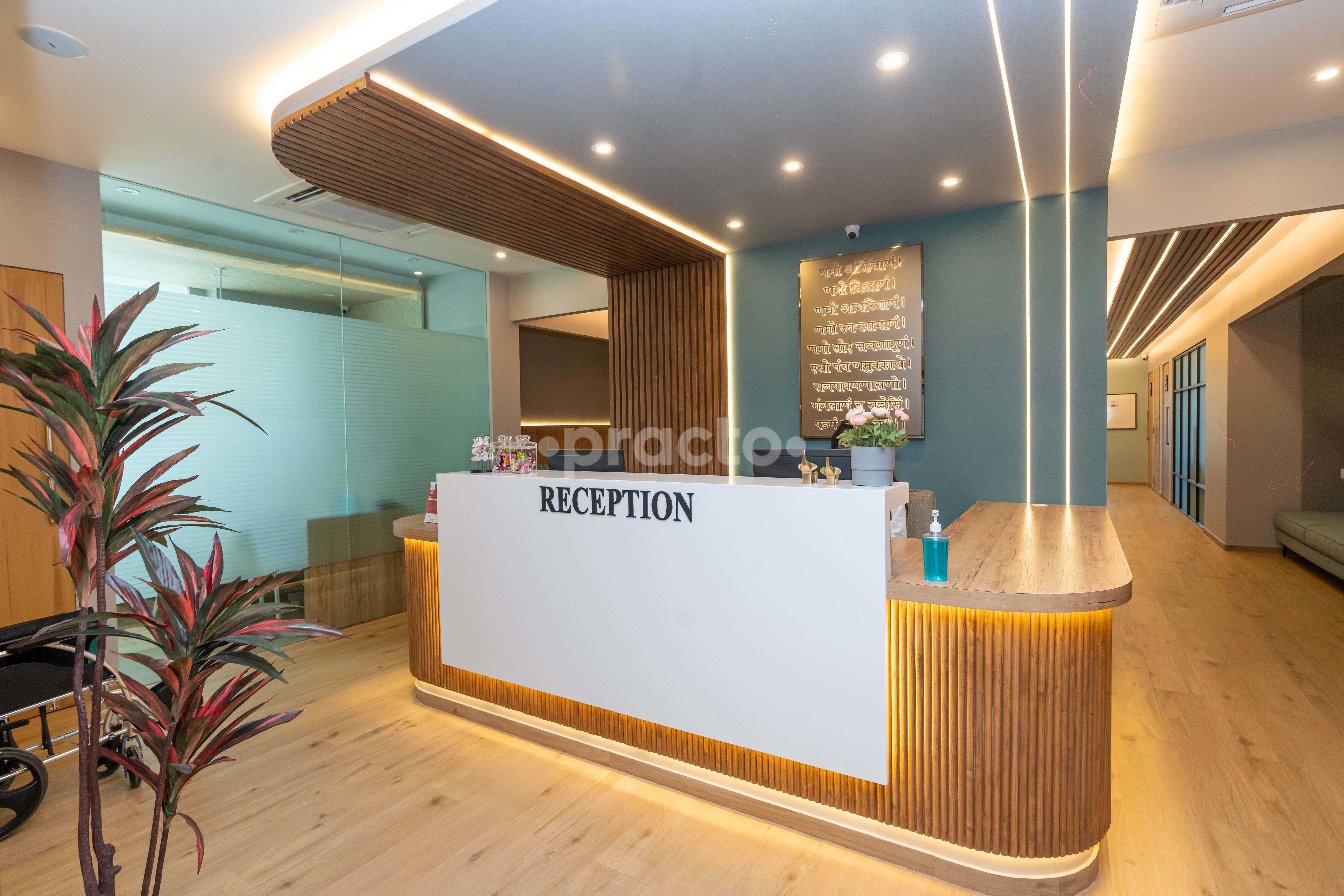 Reception Area at Satya Healthcare Polyclinic Andheri West Mumbai