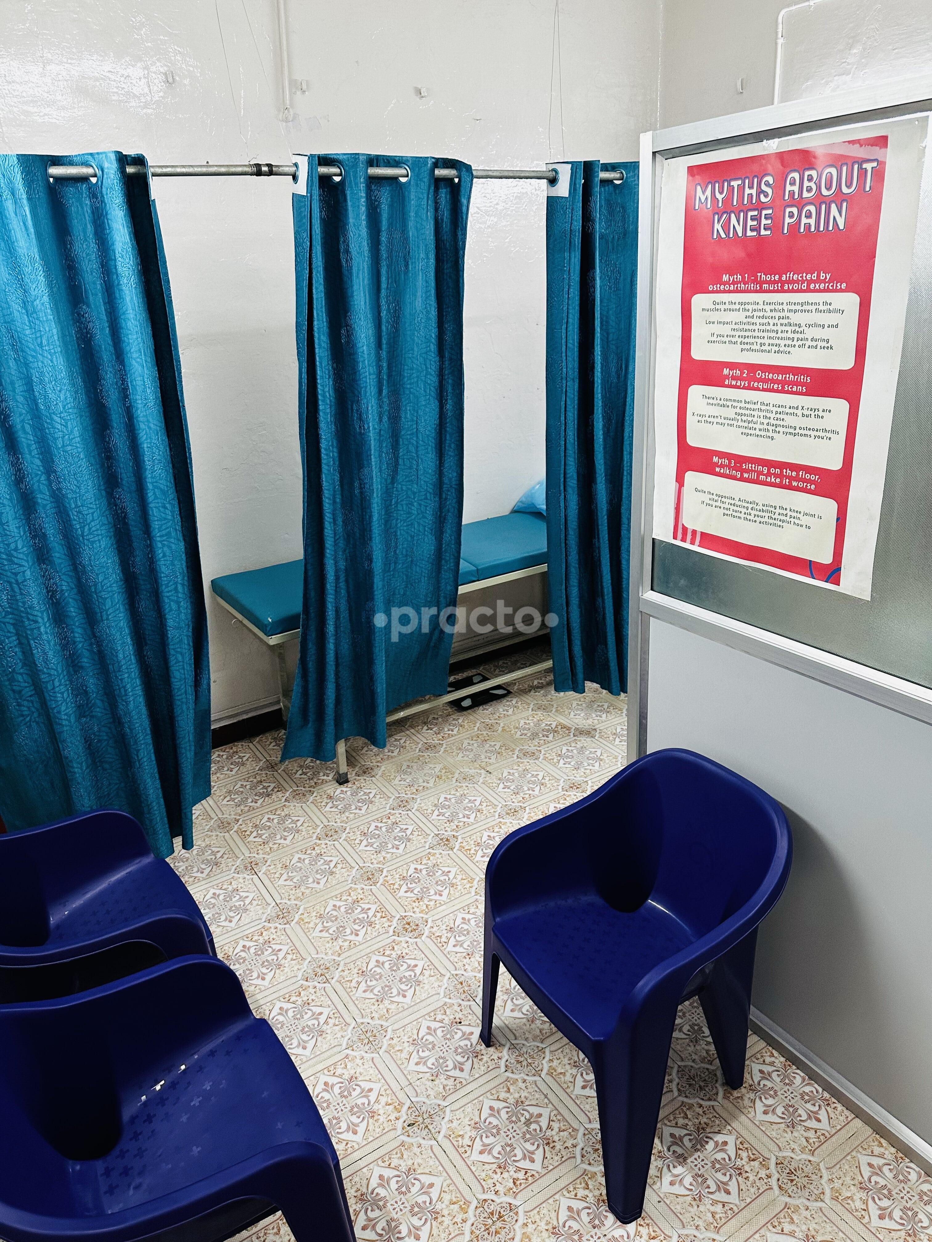 Waiting Area at Aram Physiotherapy Centre Thiruvottiyur Chennai