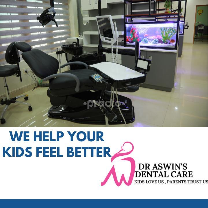 Consultation Room at Dr.Aswin's Dental Clinic Tv Thampanoor Thiruvananthapuram