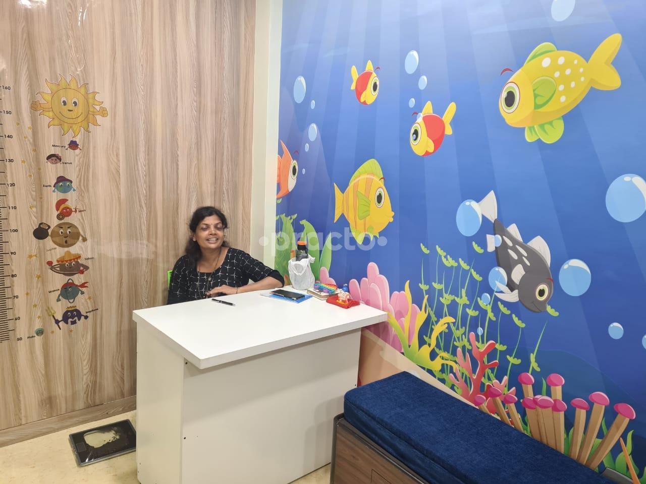 Reception Area at Baby Shark Children's Clinic Powai Mumbai