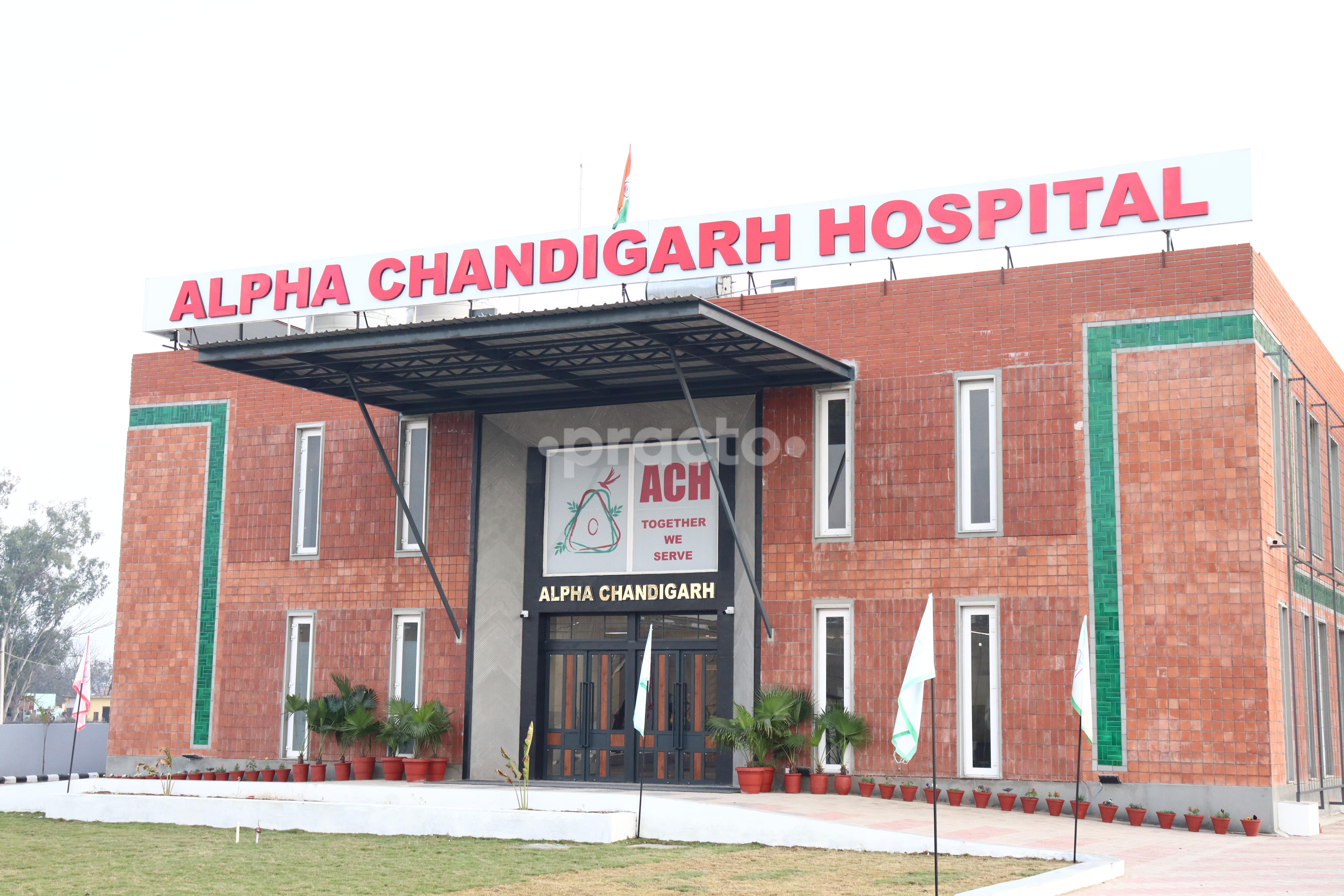 Outside Area at Alpha Chandigarh Hospital LLP Gharuan Mohali