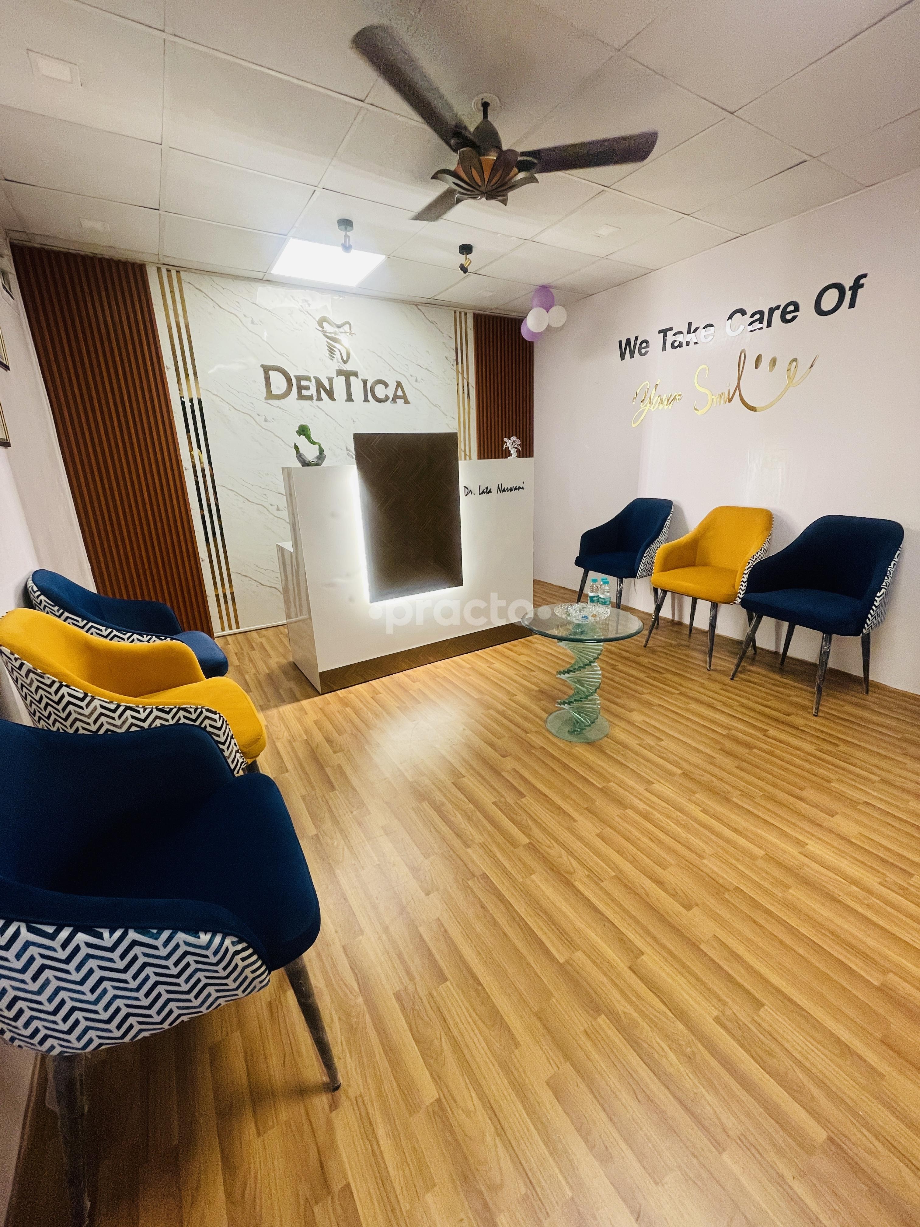 Waiting Area at DenTica Sector 12 Noida