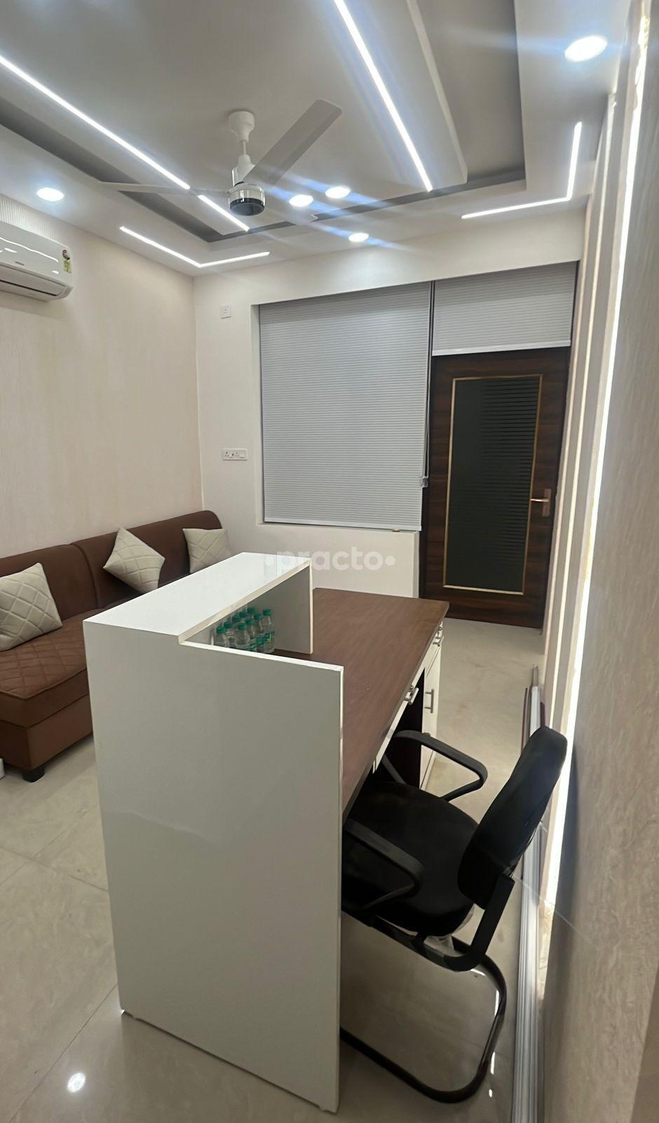 Reception Area at The Tooth Story - Dental Wellness & Implant Clinic Sector 37 Faridabad
