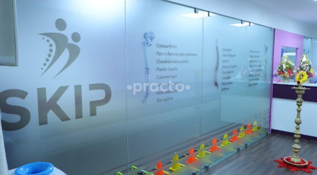 Reception Area at Sports Kinematics India & Physiotherapy ( SKIP ) Hope College Coimbatore