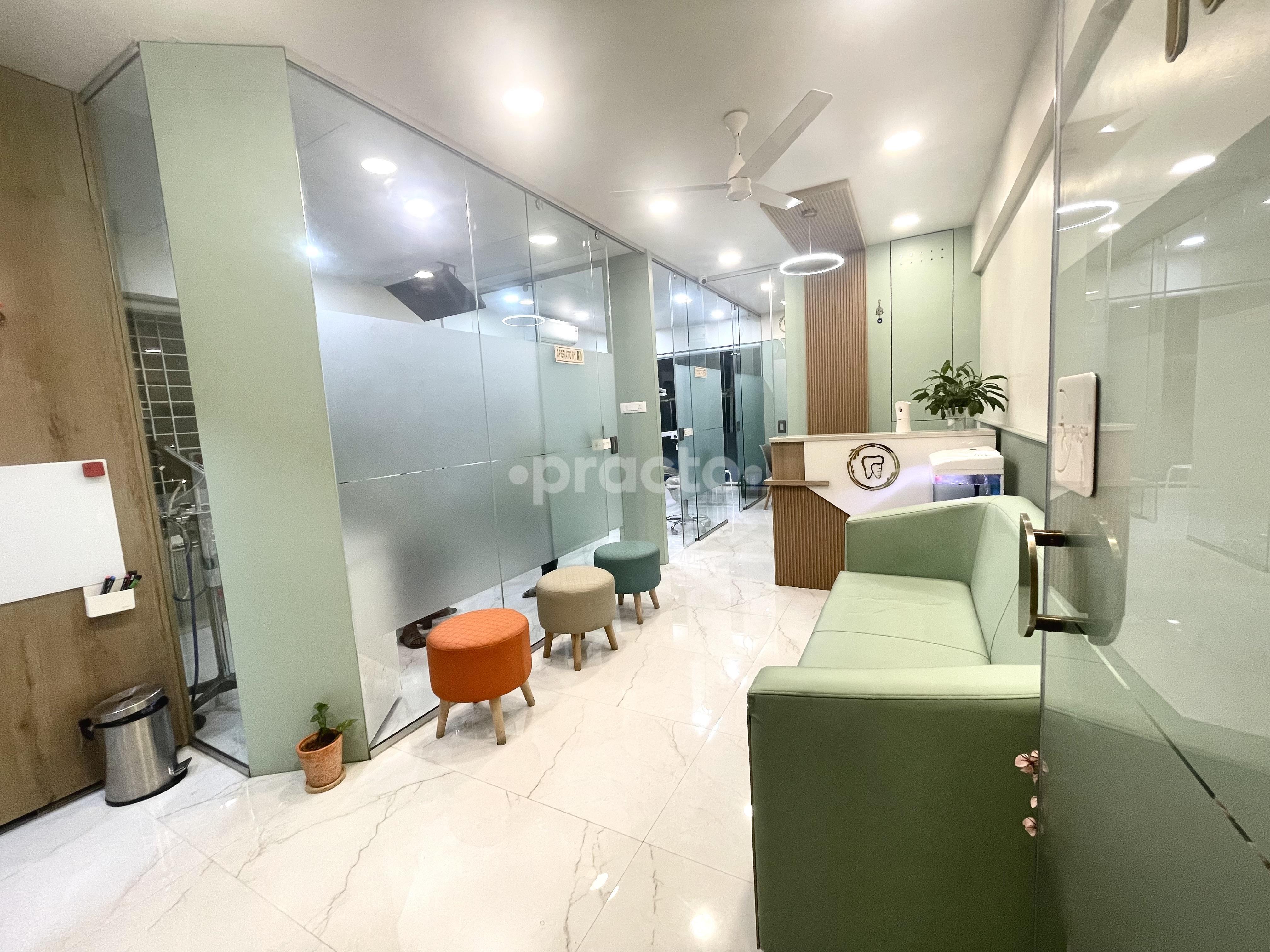 Waiting Area at Rathi Dental Nest Clinic Balewadi Pune