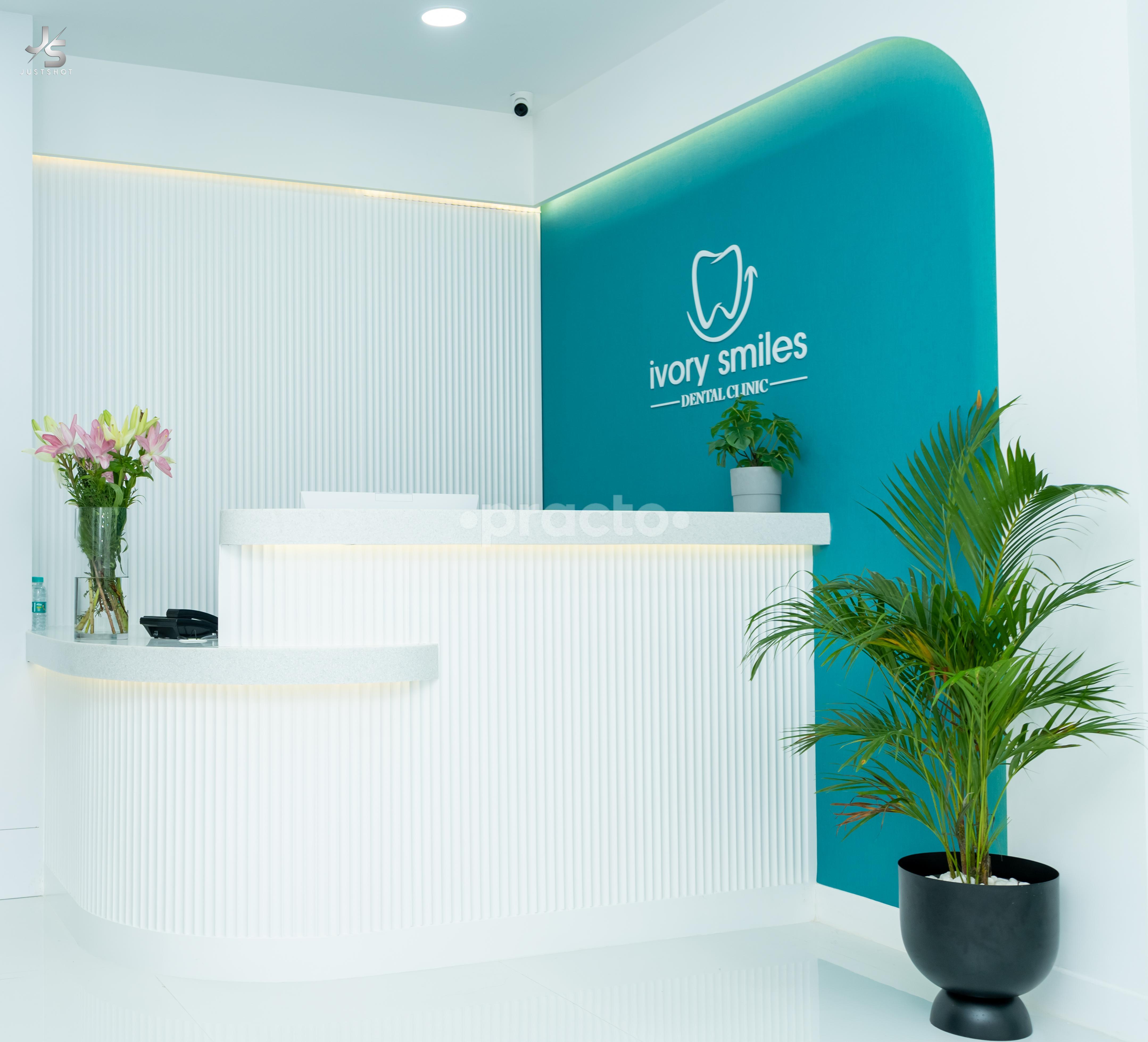 Reception Area at Ivory Smiles Dental Clinic Whitefield Bangalore