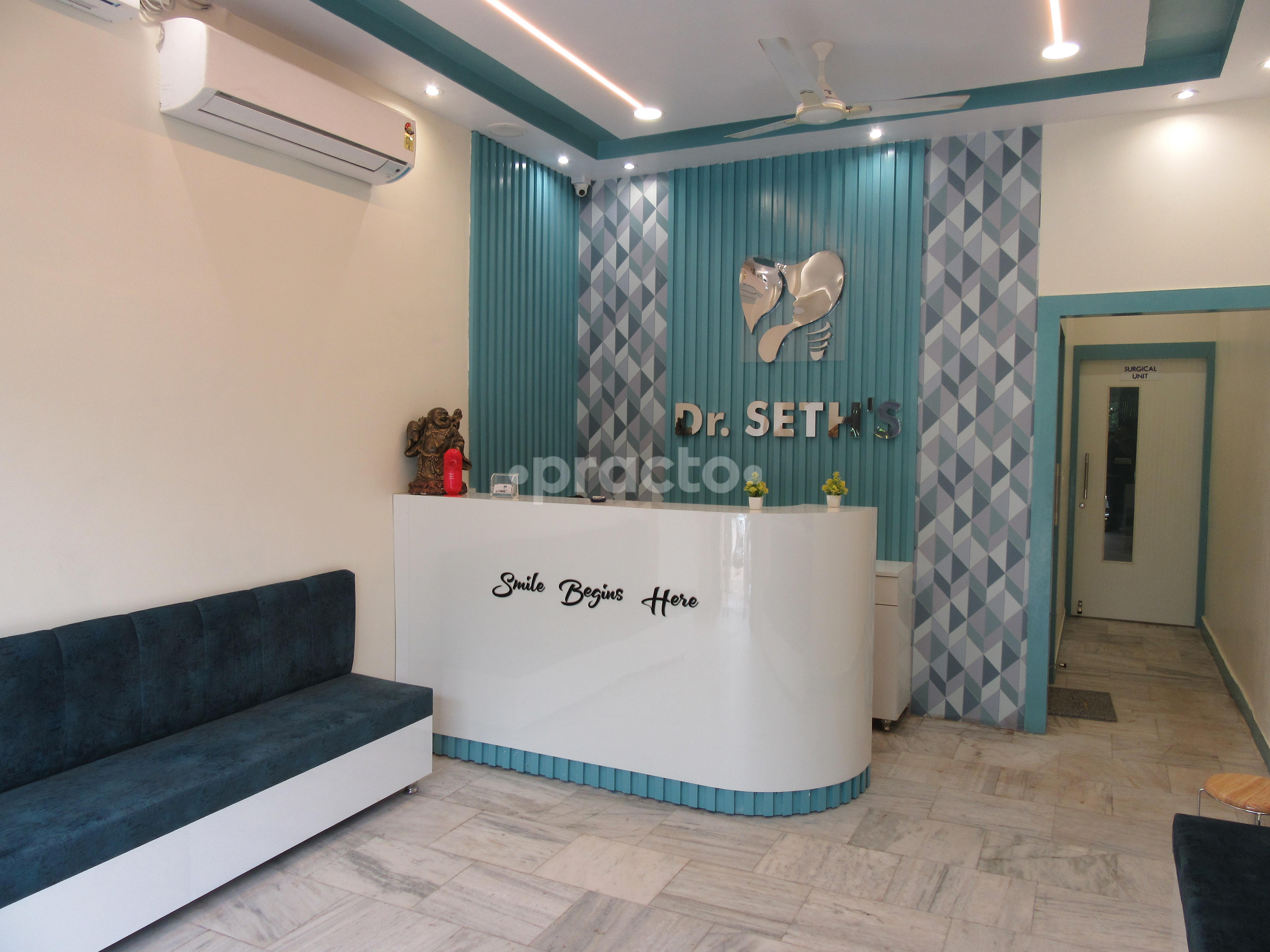 Reception Area at Dr. Seth's Clinic George Town Allahabad