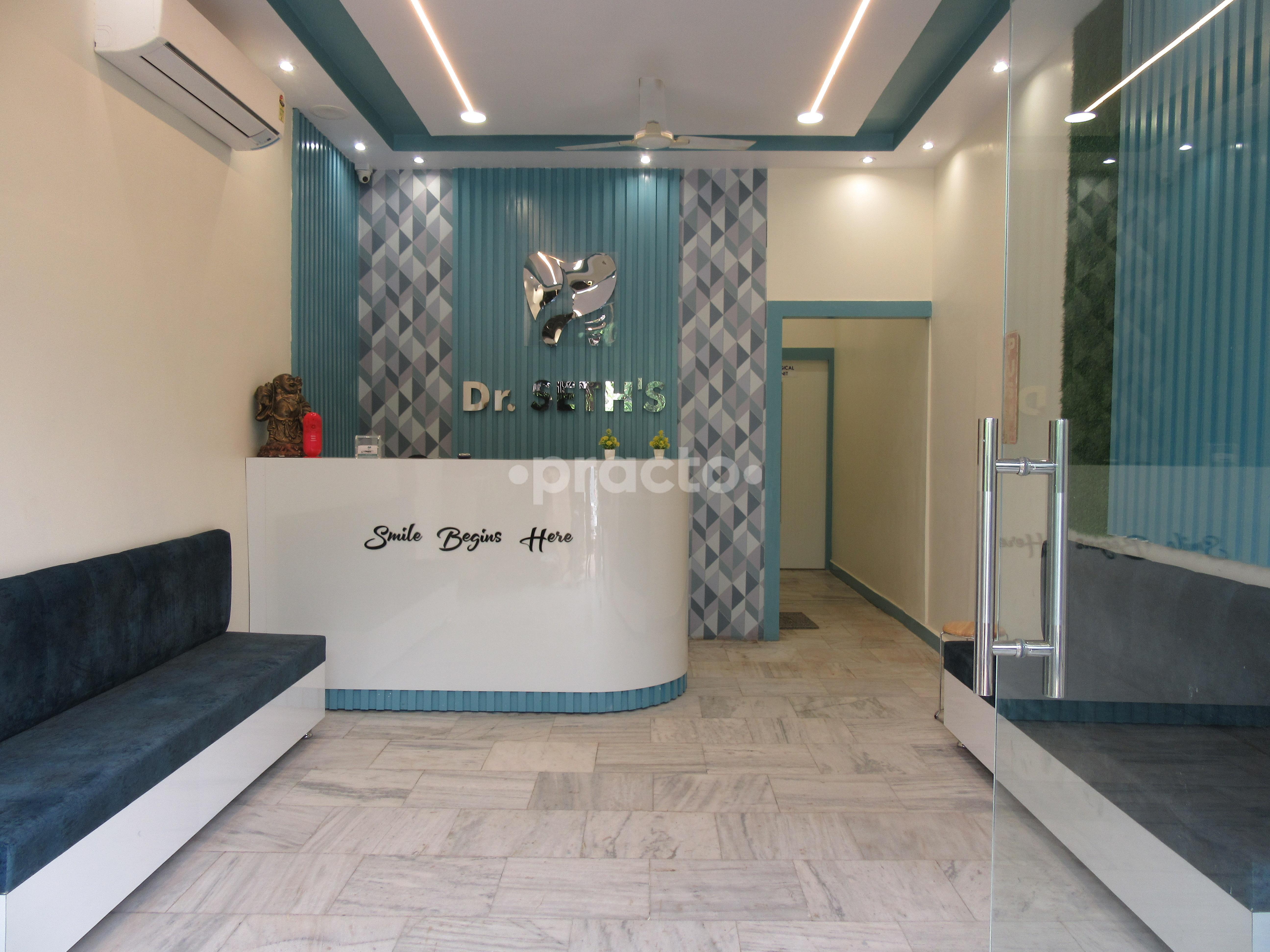 Reception Area at Dr. Seth's Clinic George Town Allahabad