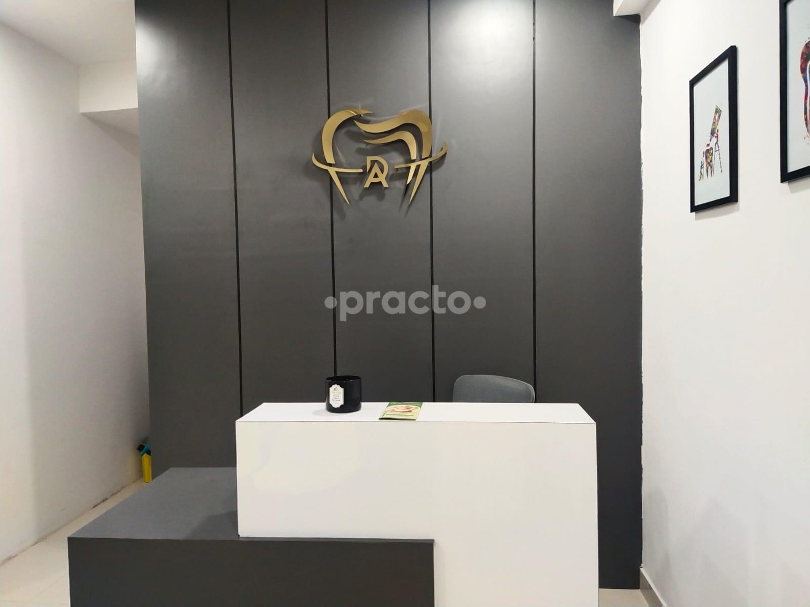 Reception Area at Dent Aesthetics Gachibowli Hyderabad