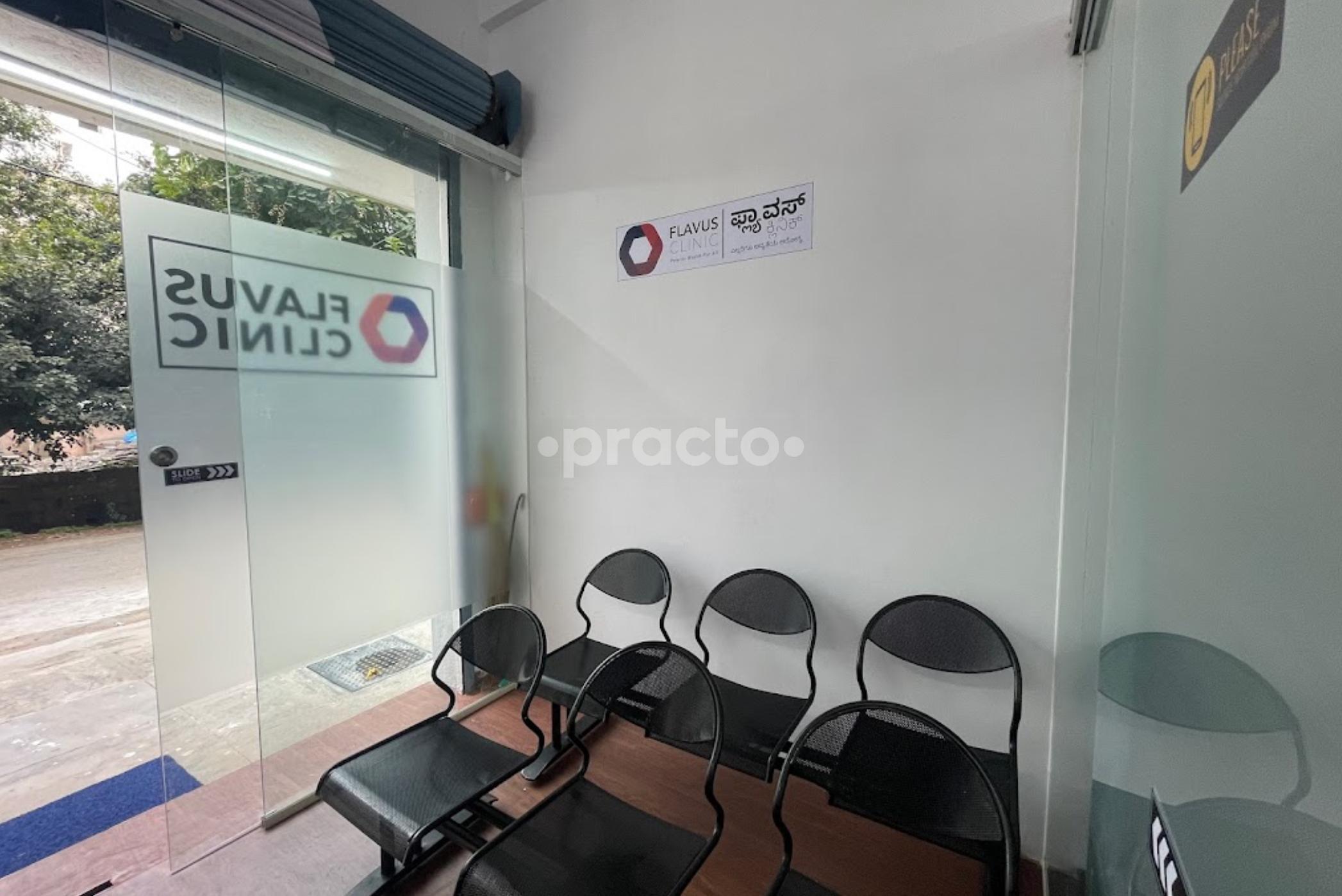 Reception Area at Flavus Clinic Jakkur Bangalore