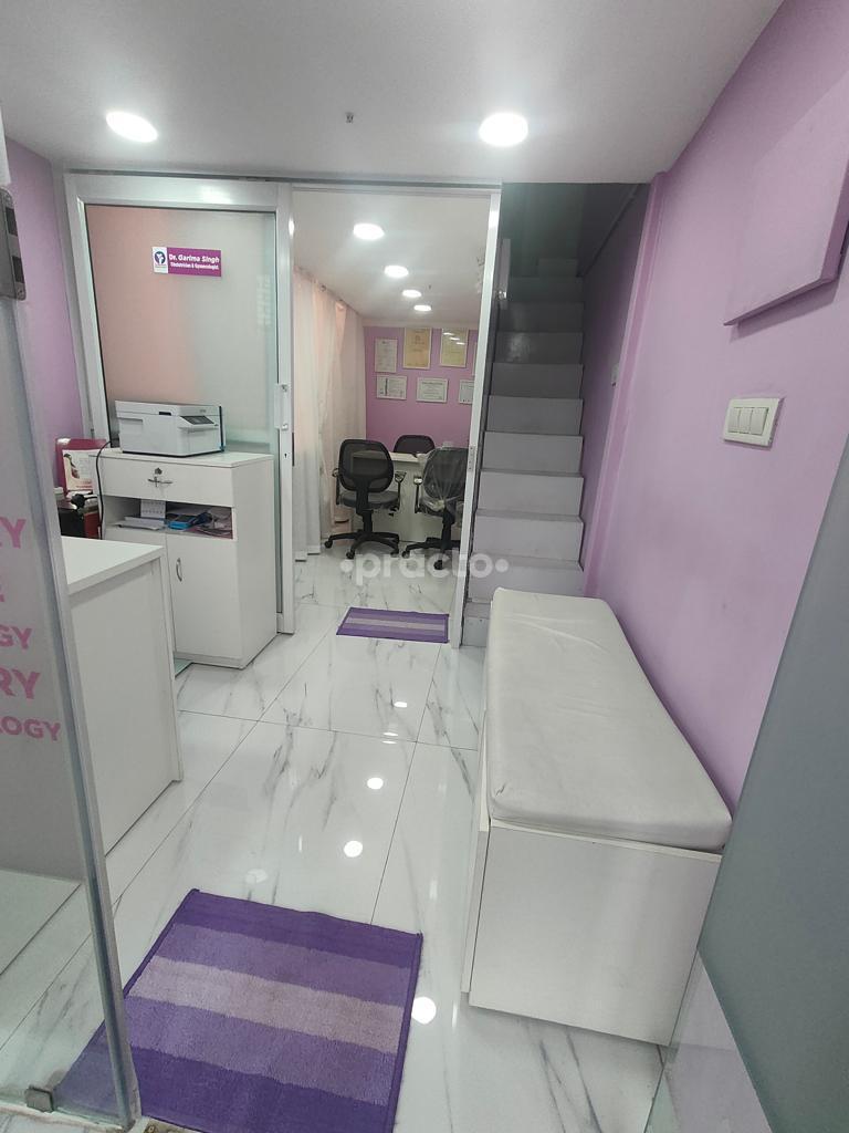 Waiting Area at Avyanna Woman Wellness Center Nirvana Country Gurgaon
