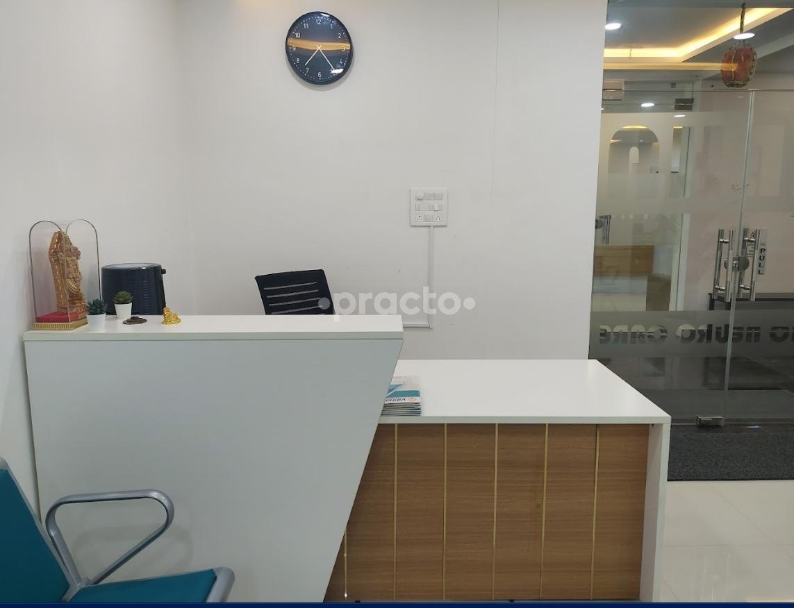 Reception Area at Vibha Ortho Neuro Care Clinic Kondapur Hyderabad