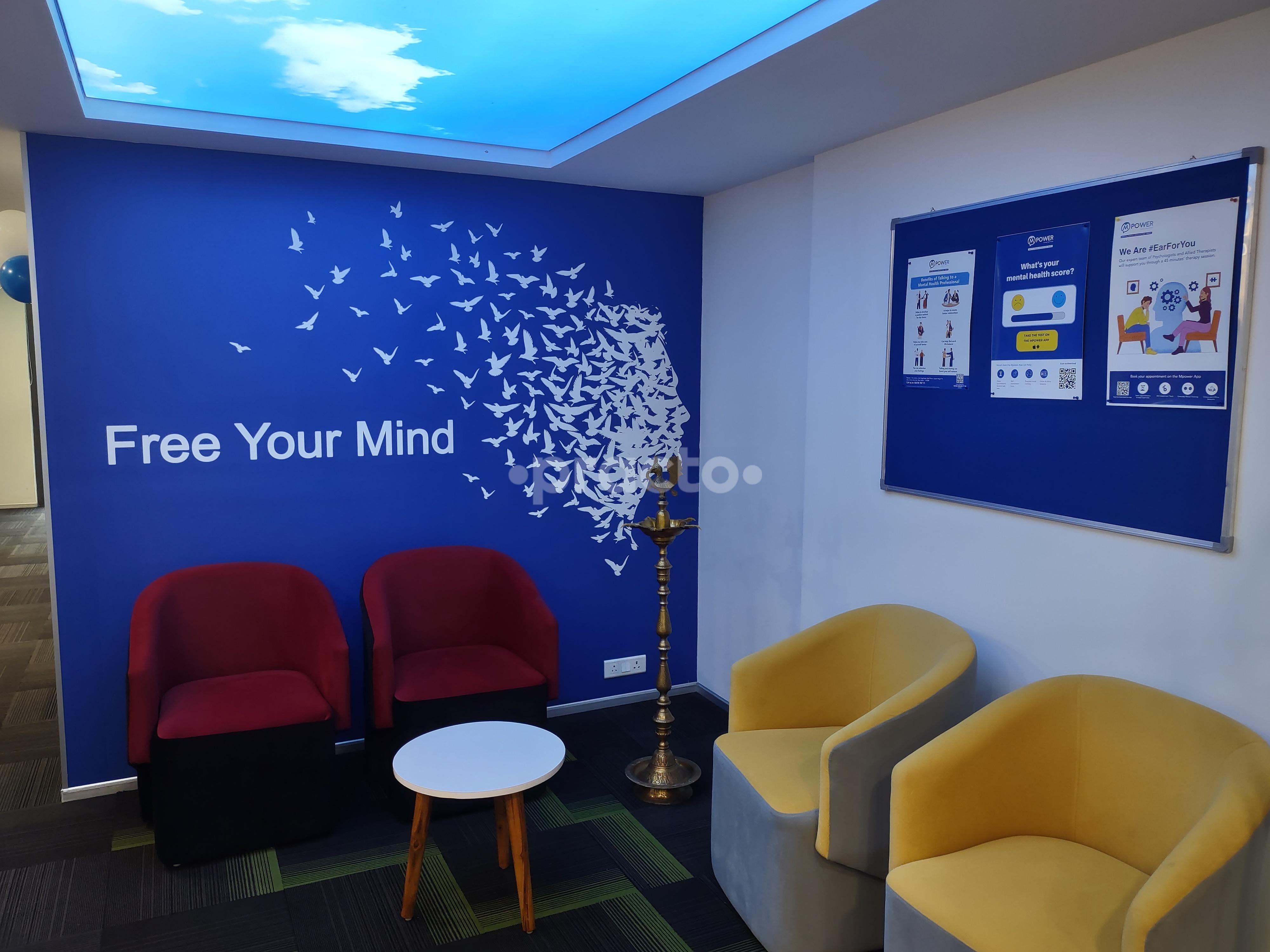 Reception Area at Mpower The Centre Lajpat Nagar Delhi
