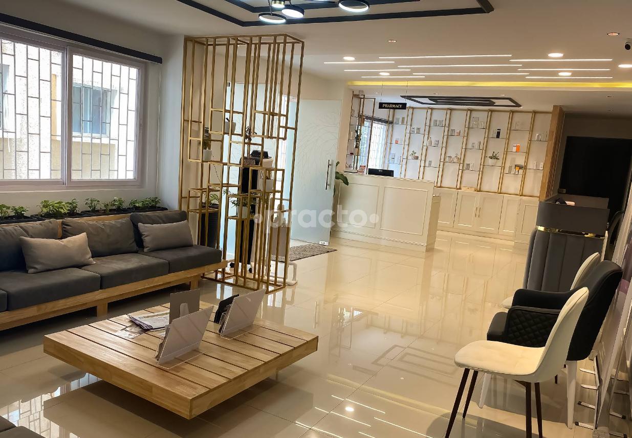 Waiting Area at Skinmatics Hennur Bangalore
