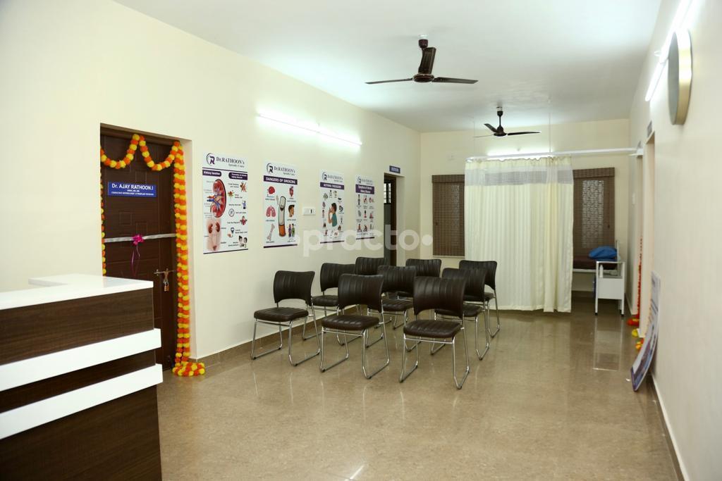 Waiting Area at Dr.Rathoon's Speciality Centre Raja Annamalai Puram Chennai
