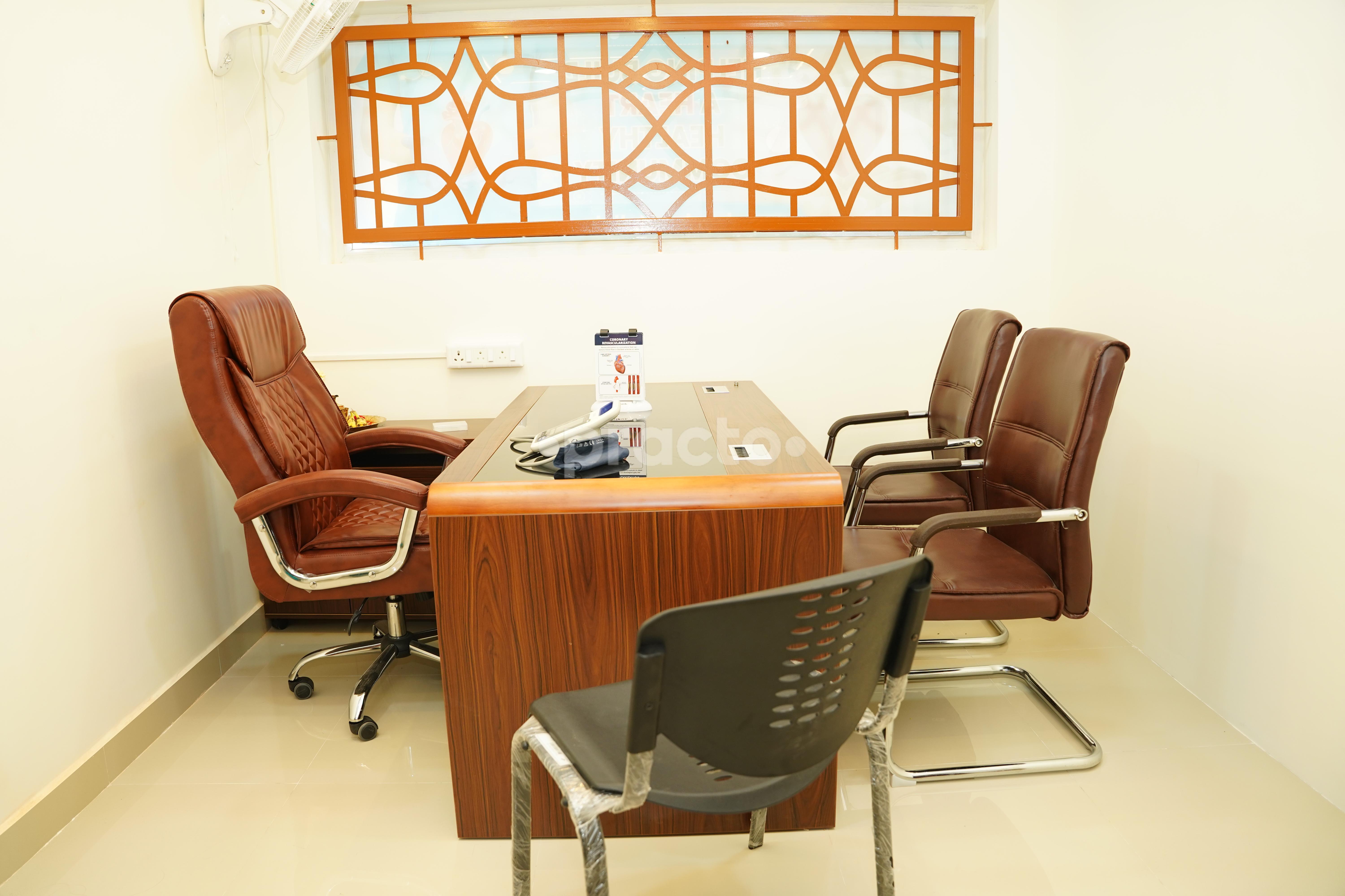 Consultation Room at KSM Heart Clinic Adambakkam Chennai